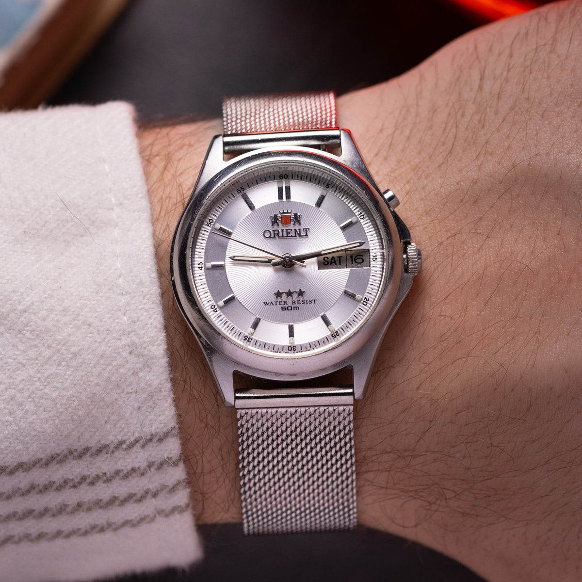 Montre Vintage Orient Des Années 70 - Modèle Japonais 124552 - Neuf Avec étiquettes