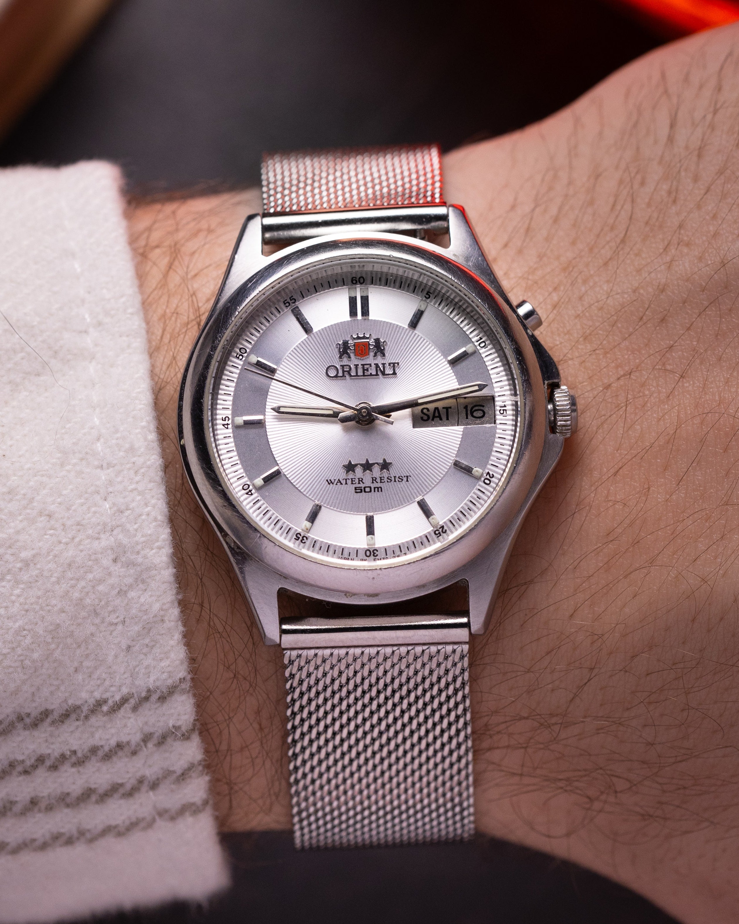 Vintage "Orient" 3 Stars Japanese Watch - VintageDuMarko