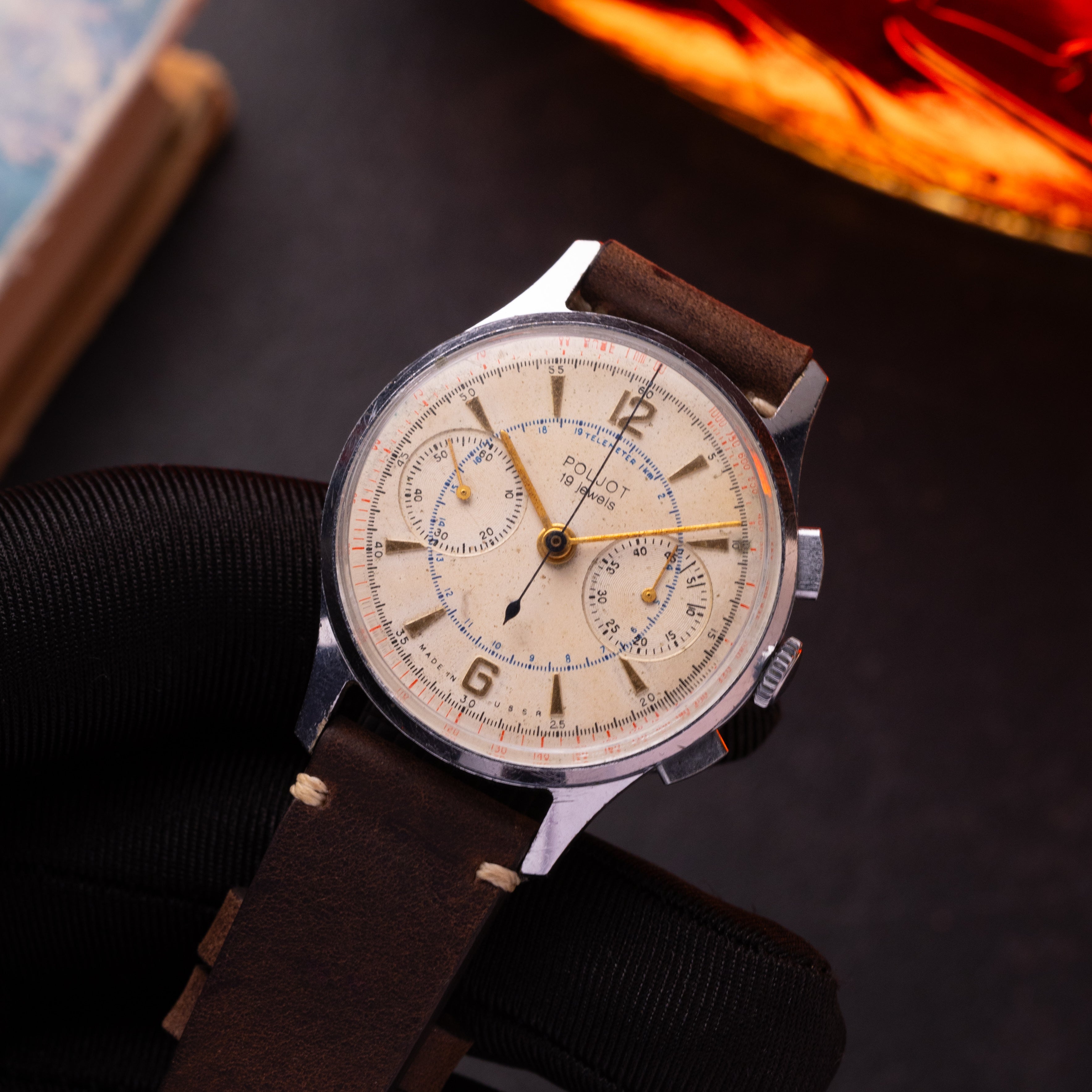 Vintage Poljot Strela 3017 Chronograph - 1960’s Military Watch - VintageDuMarko