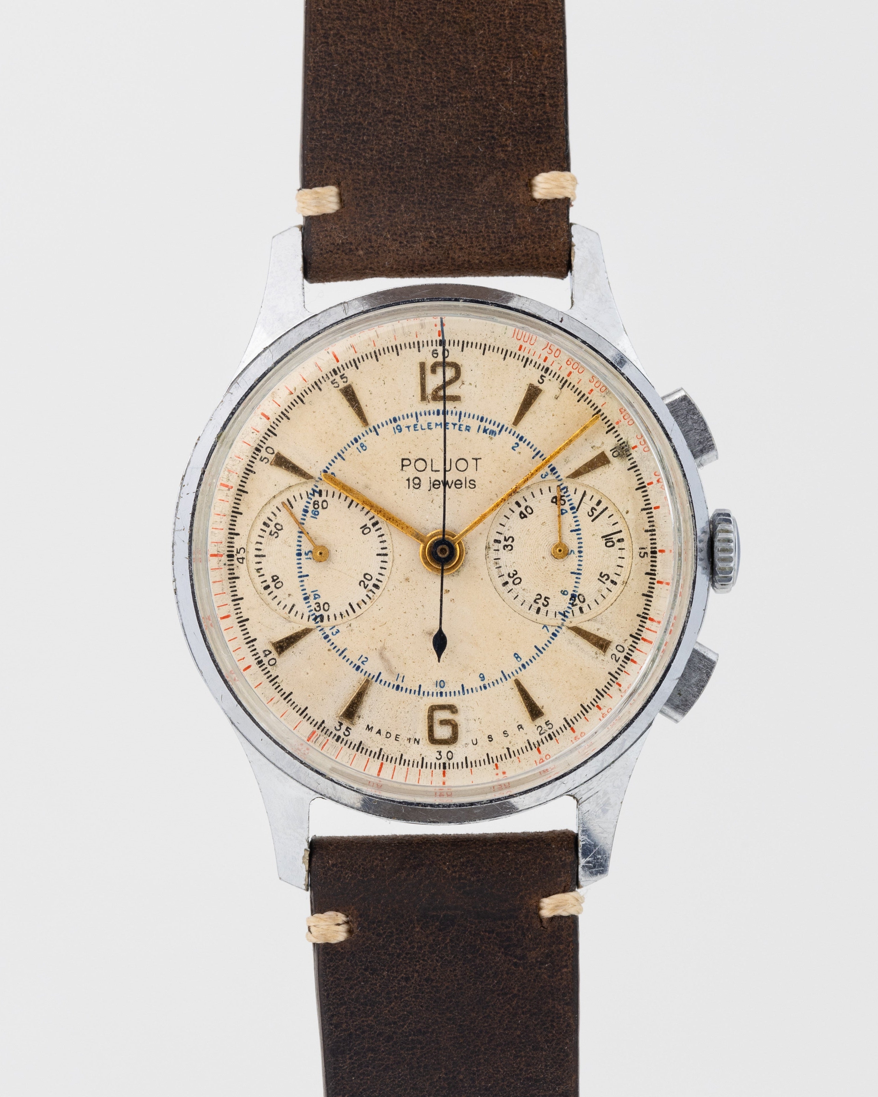 Vintage Poljot Strela 3017 Chronograph - 1960’s Military Watch - VintageDuMarko