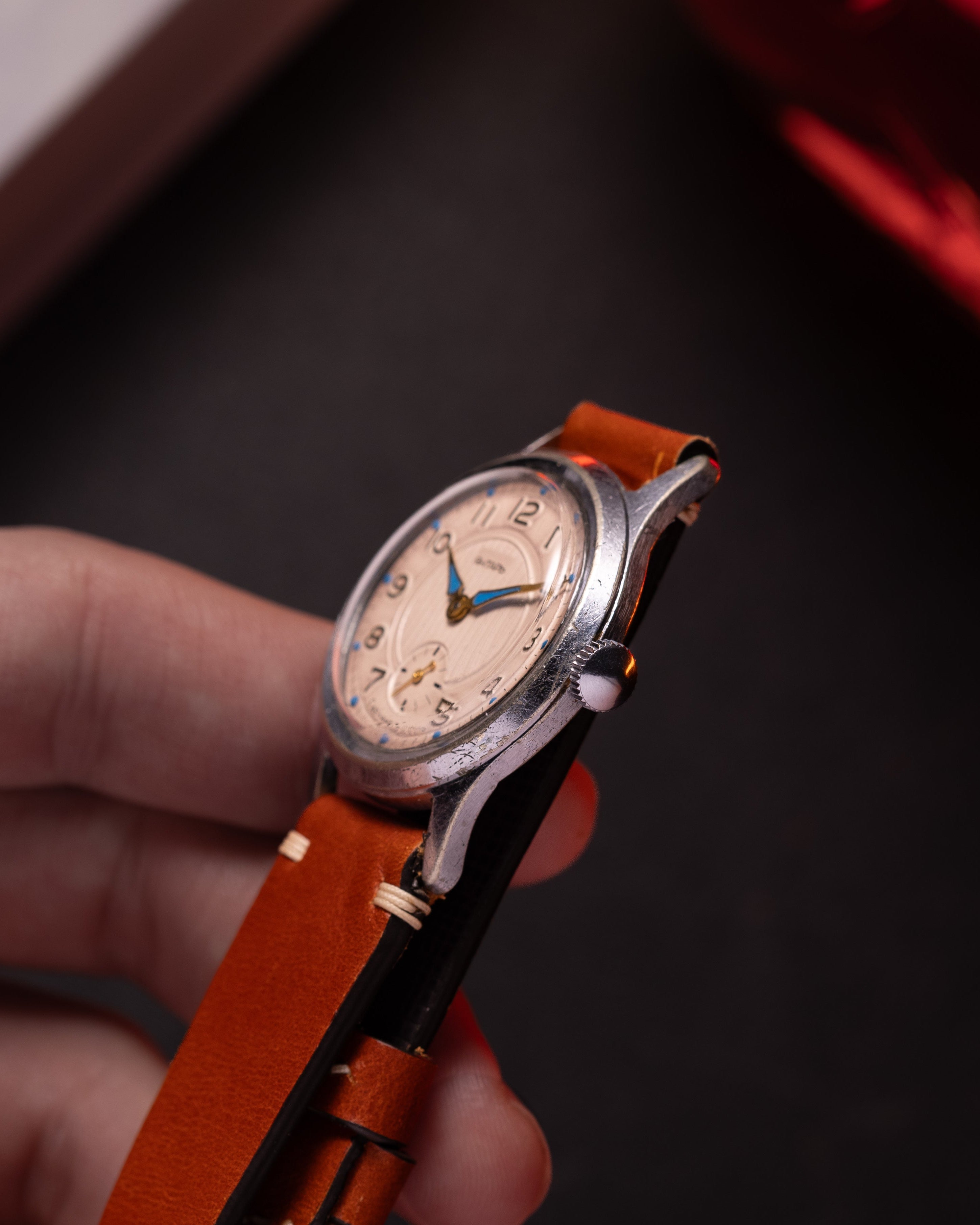 Vintage Rare Watch "Jantar (Yantar)", Original Authentic Military Soviet Mechanical USSR Watch - VintageDuMarko