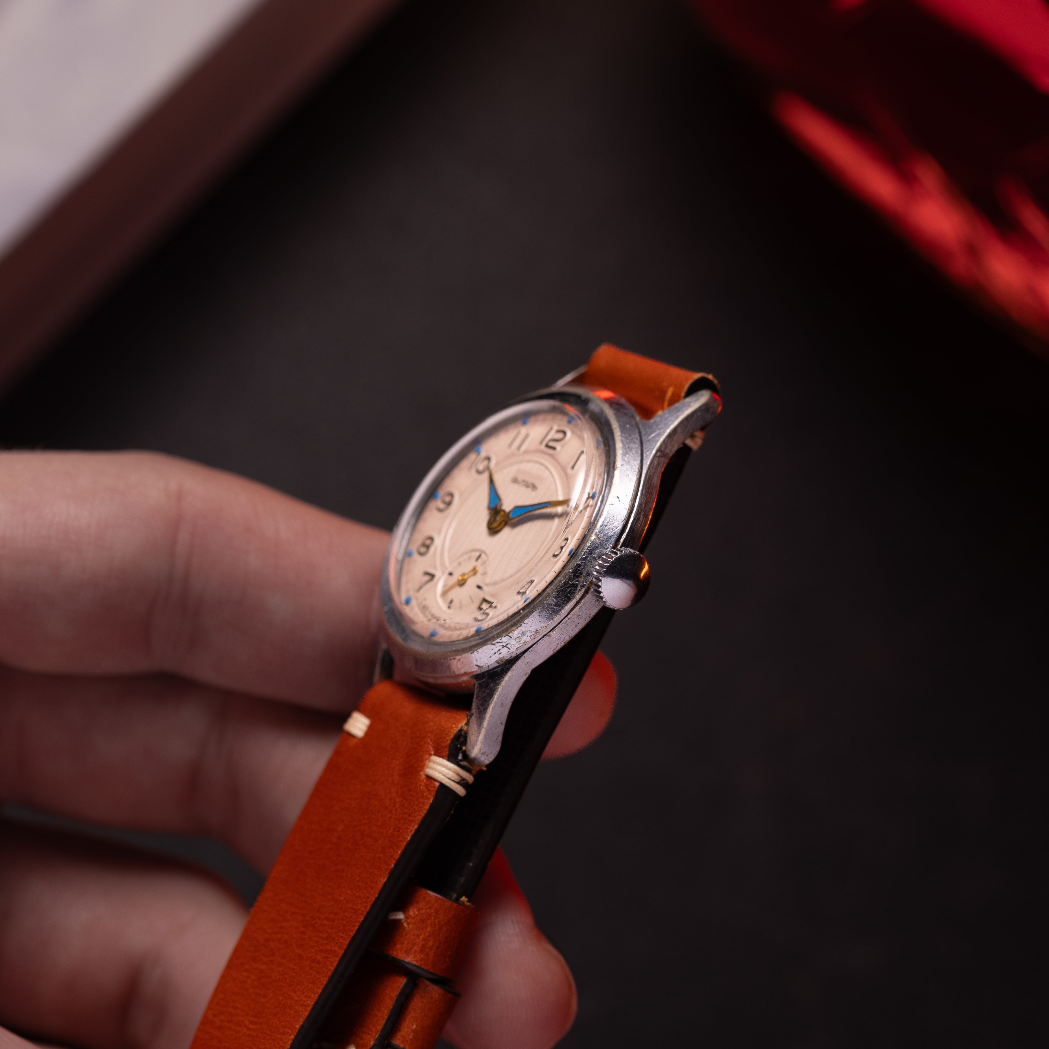 Vintage Rare Watch "Jantar (Yantar)", Original Authentic Military Soviet Mechanical USSR Watch - VintageDuMarko