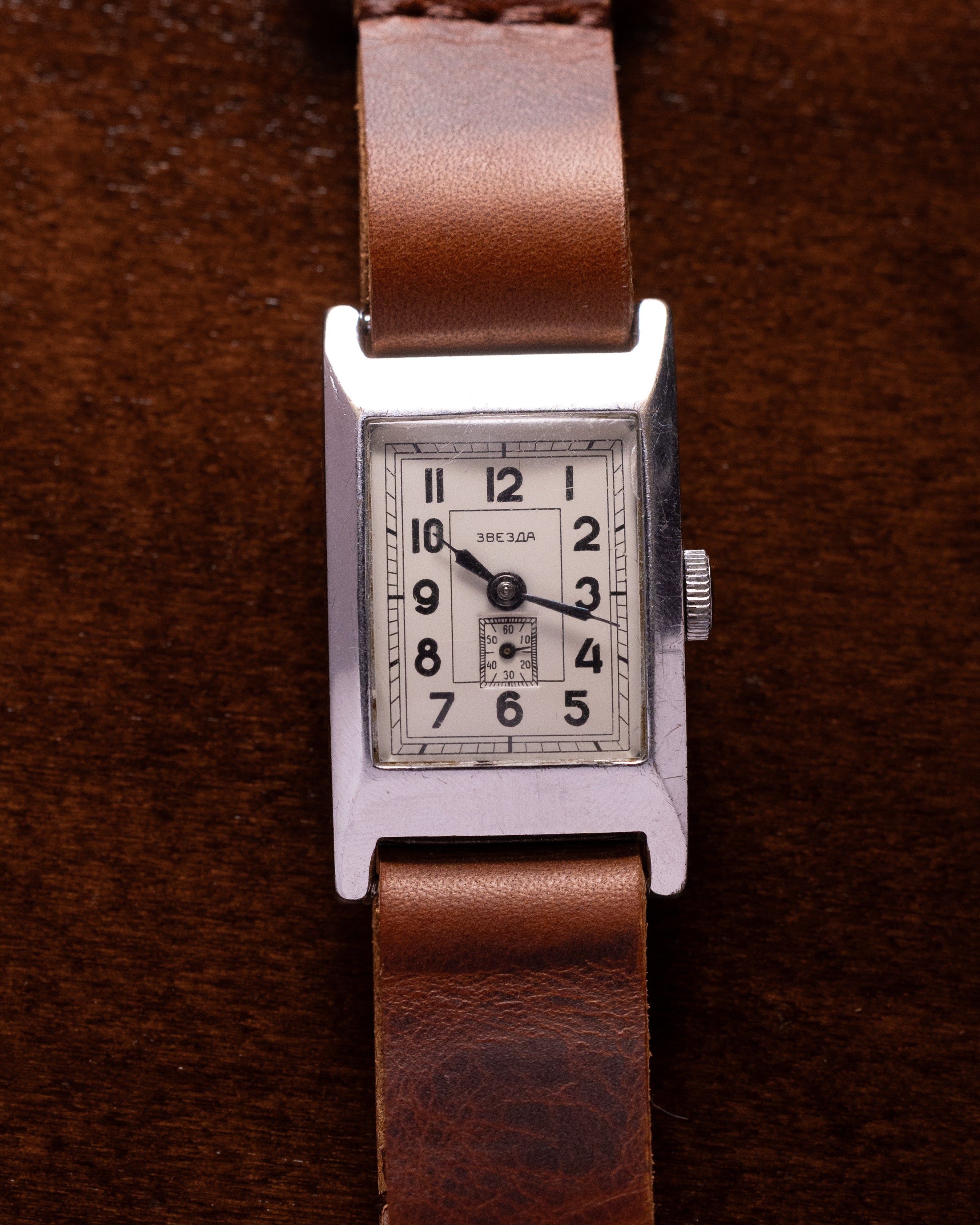 Vintage Rare Watch "Zvezda" Cartier Style Watch - Watch for Men and Women - VintageDuMarko