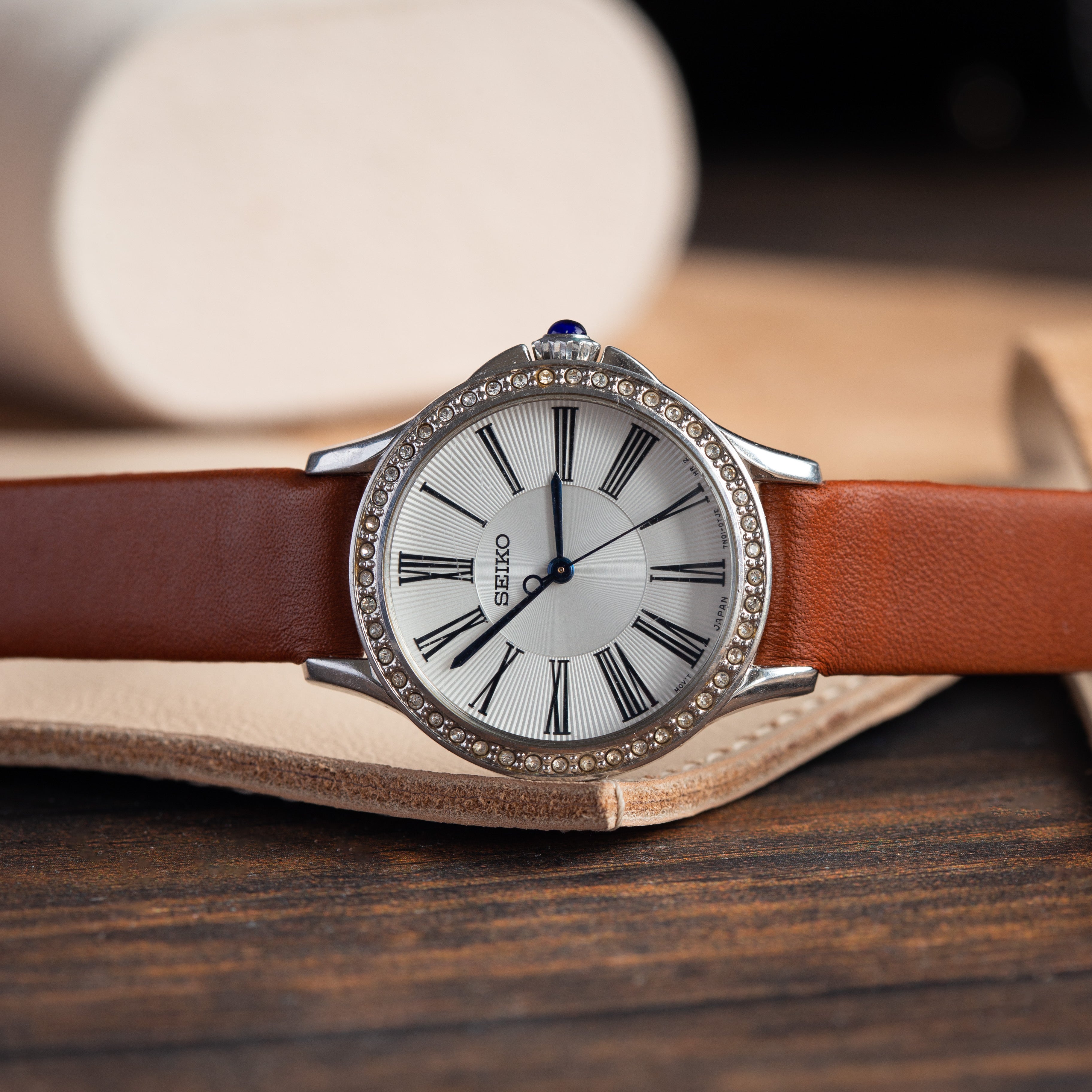 Vintage "Seiko" Watch, Quartz Japan Watch - VintageDuMarko