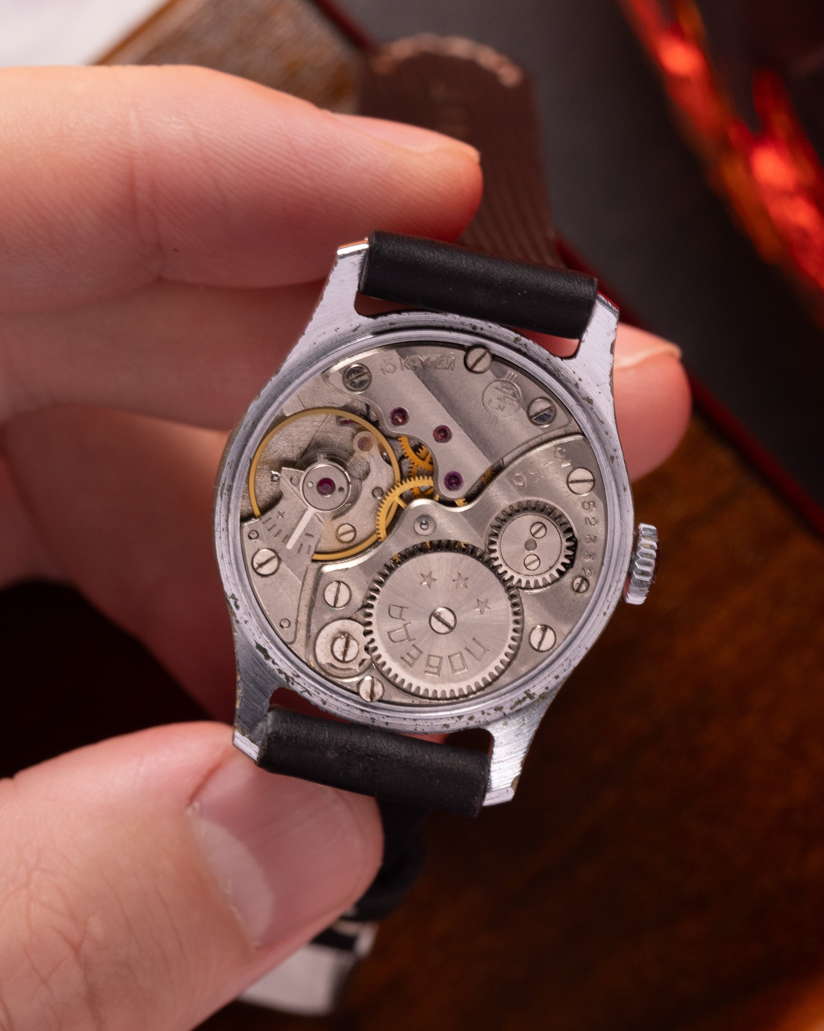 Vintage Soviet "Pobeda" Collectible Rare Mechanical Men's/Women's Watch from 1950's - VintageDuMarko