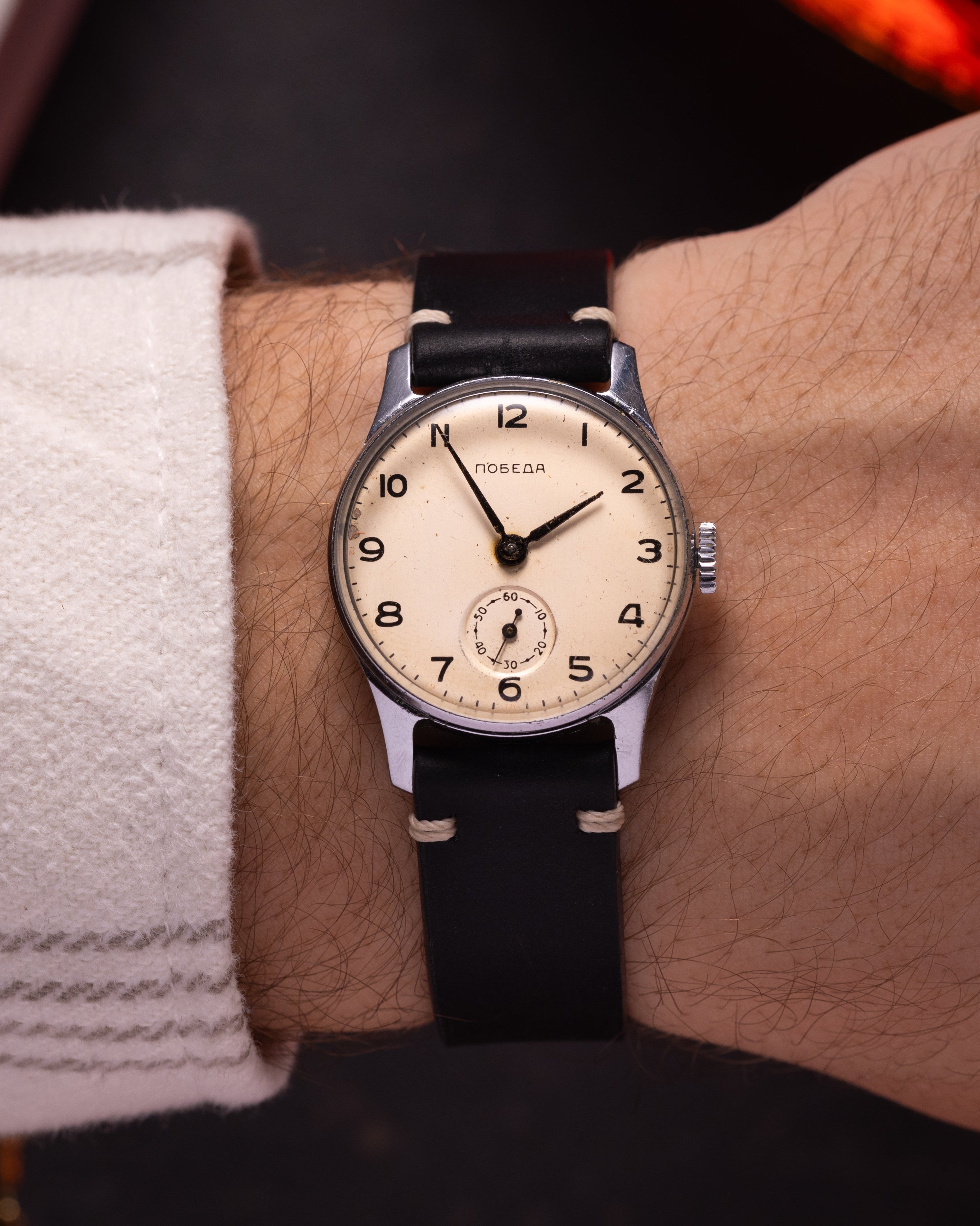 Vintage Soviet "Pobeda" Collectible Rare Mechanical Men's/Women's Watch from 1950's - VintageDuMarko