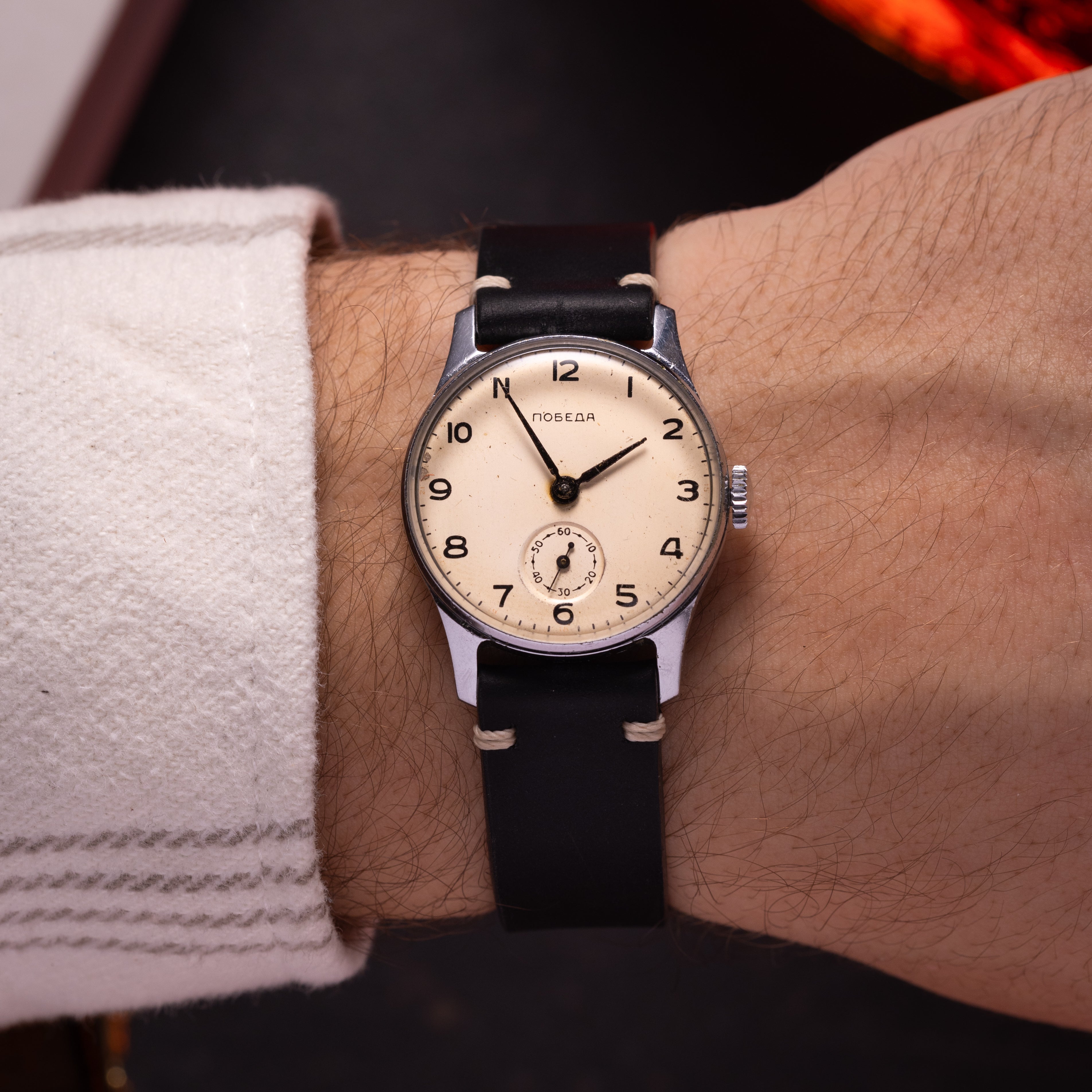 Vintage Soviet "Pobeda" Collectible Rare Mechanical Men's/Women's Watch from 1950's - VintageDuMarko