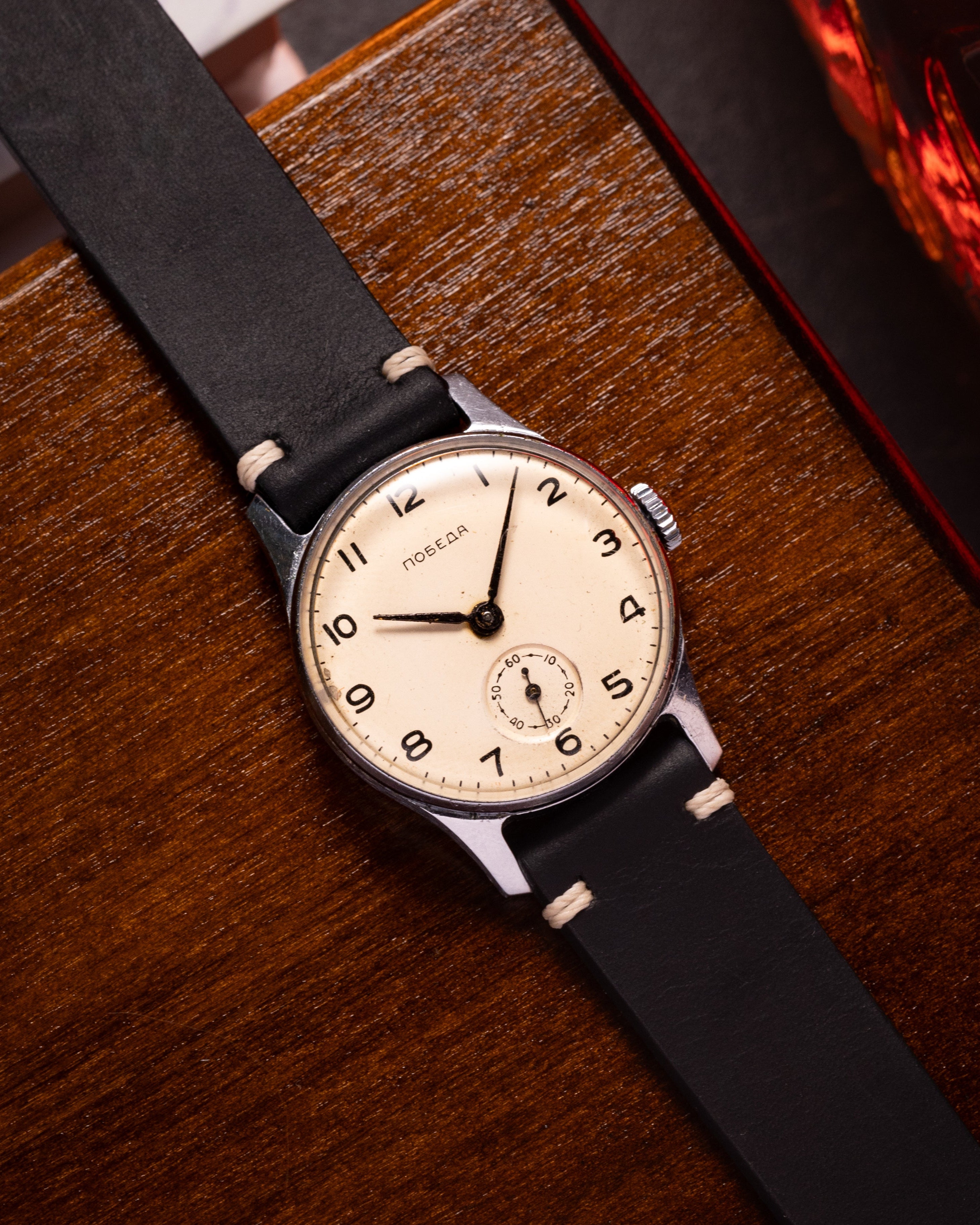 Vintage Soviet "Pobeda" Collectible Rare Mechanical Men's/Women's Watch from 1950's - VintageDuMarko