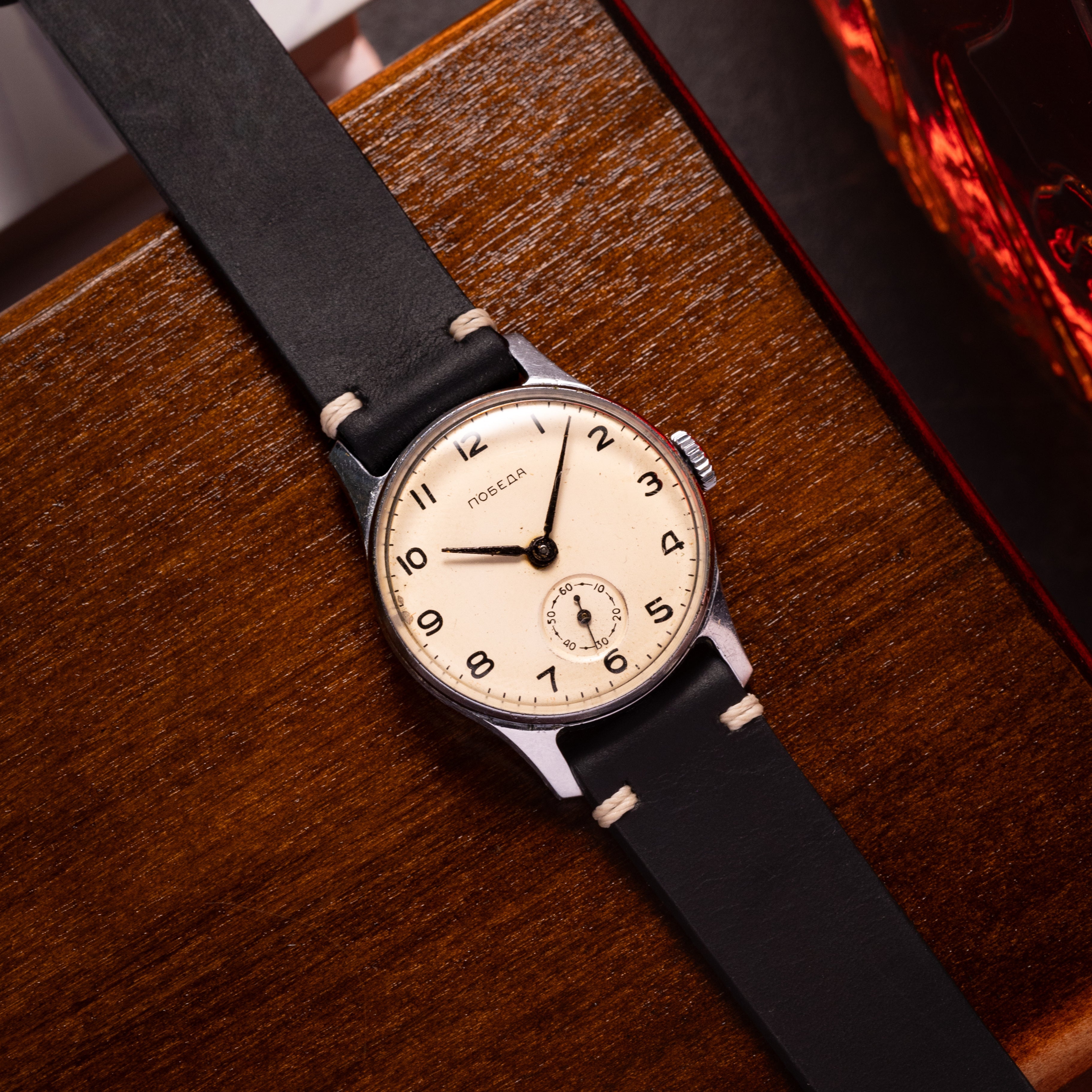 Vintage Soviet "Pobeda" Collectible Rare Mechanical Men's/Women's Watch from 1950's - VintageDuMarko