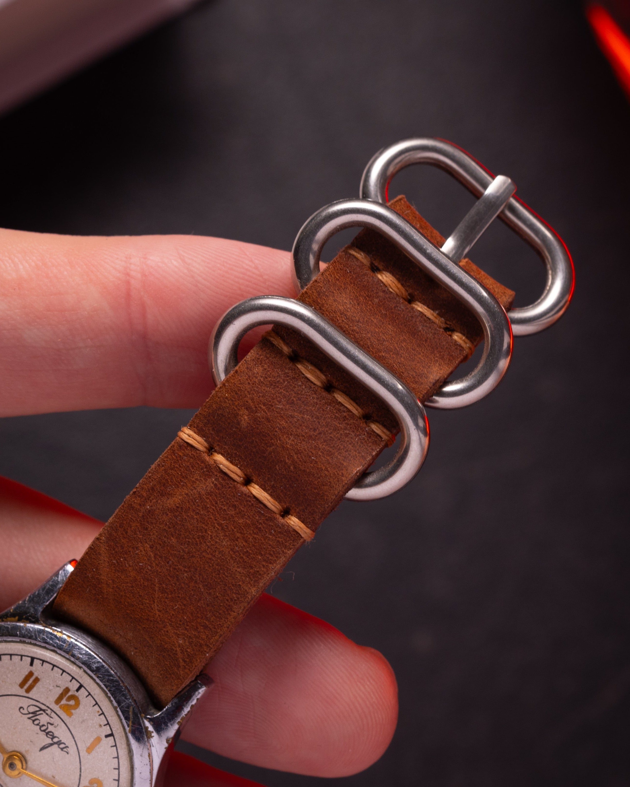 Vintage Soviet "Pobeda" Men's Mechanical Wrist Watch, - VintageDuMarko