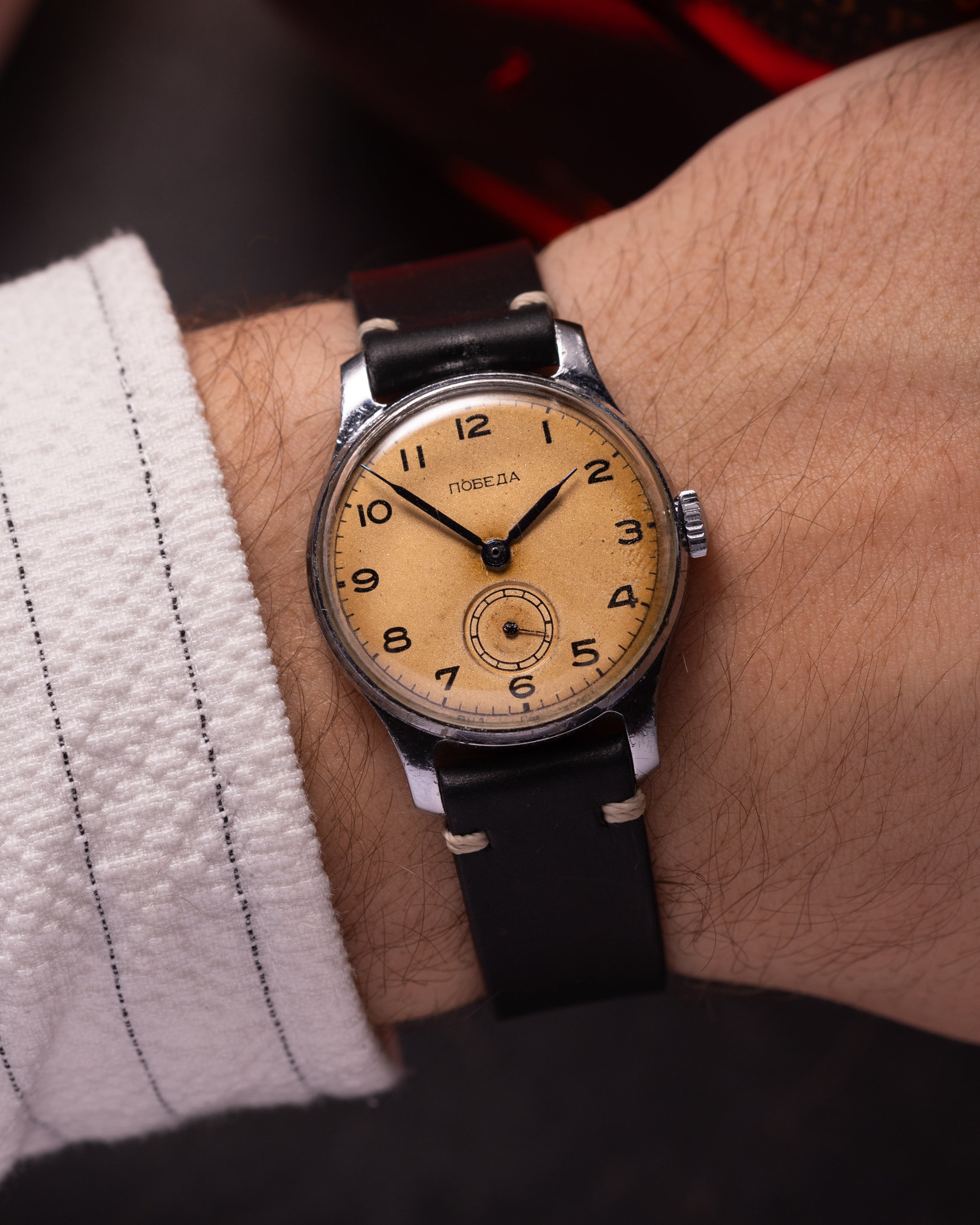 Vintage Soviet "Pobeda" Rare Watch for Men or Women form 1950's - VintageDuMarko