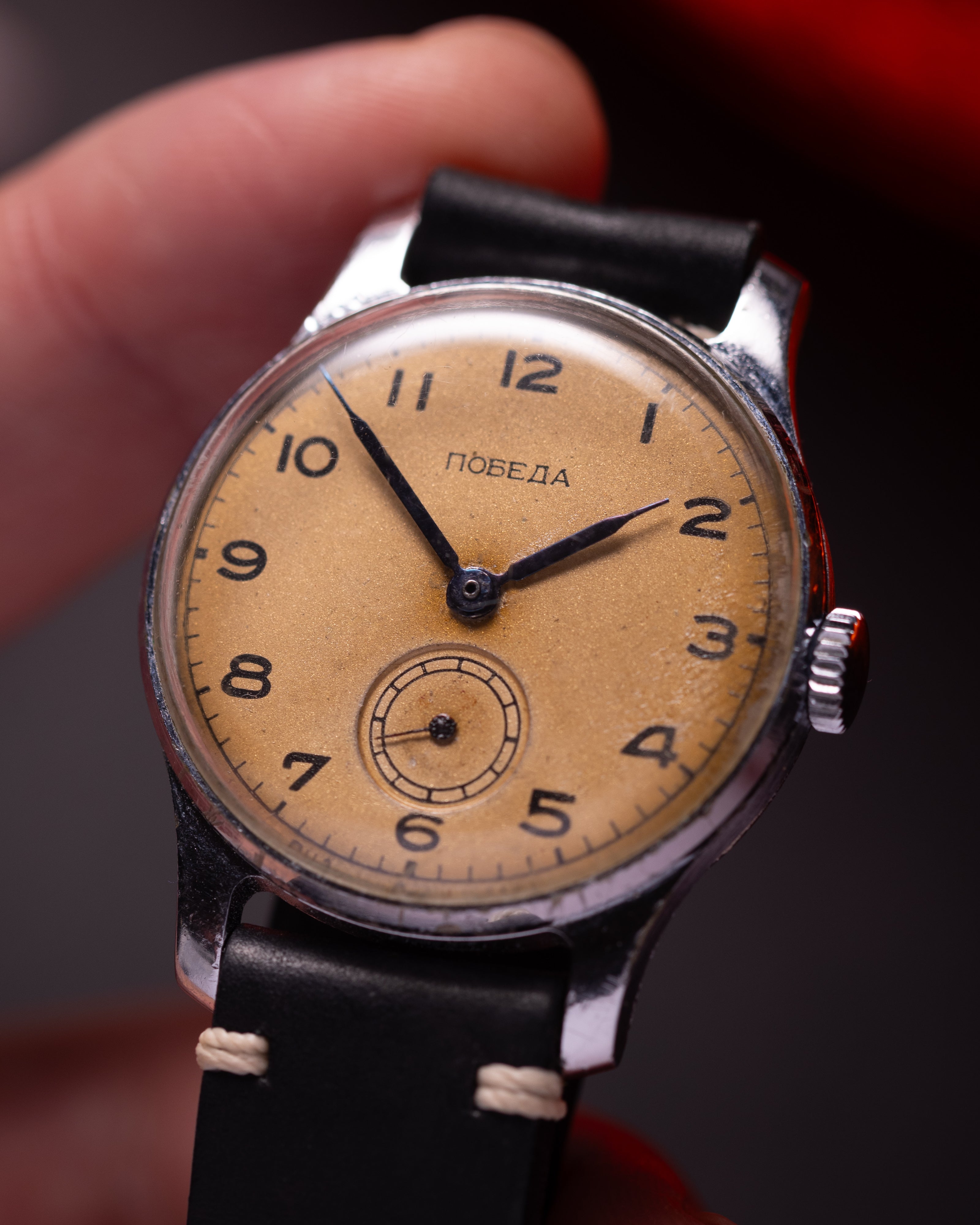 Vintage Soviet "Pobeda" Rare Watch for Men or Women form 1950's - VintageDuMarko