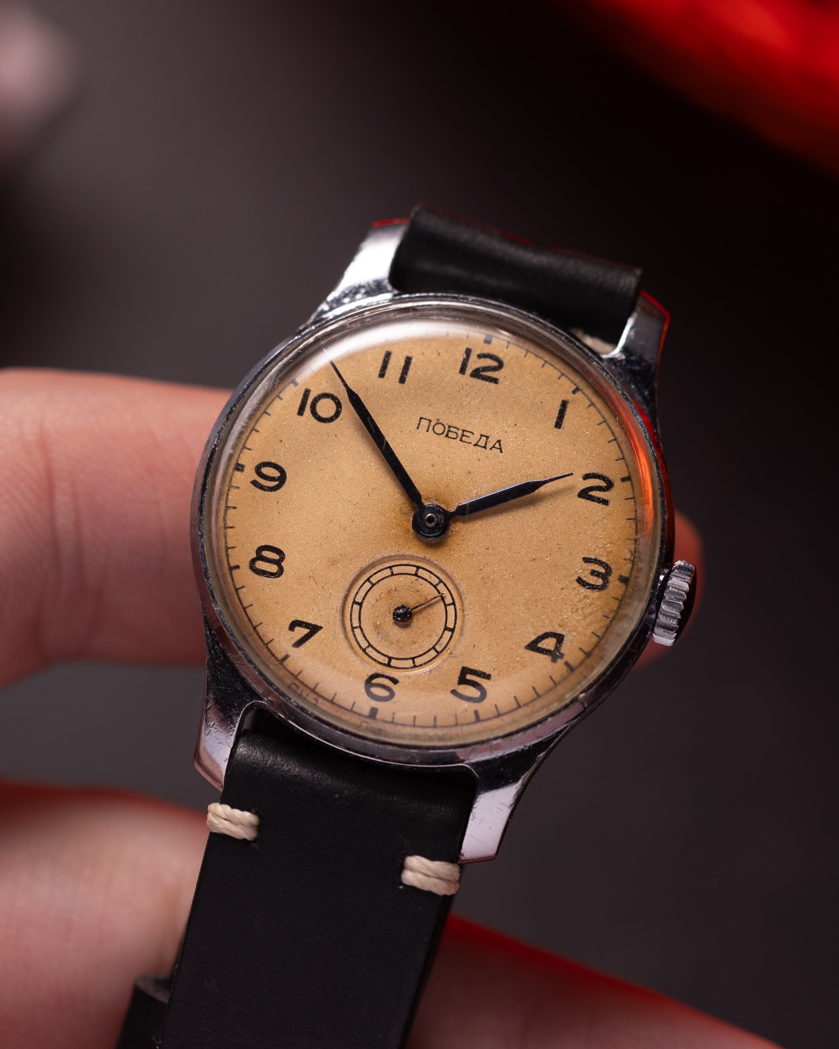 Vintage Soviet "Pobeda" Rare Watch for Men or Women form 1950's - VintageDuMarko