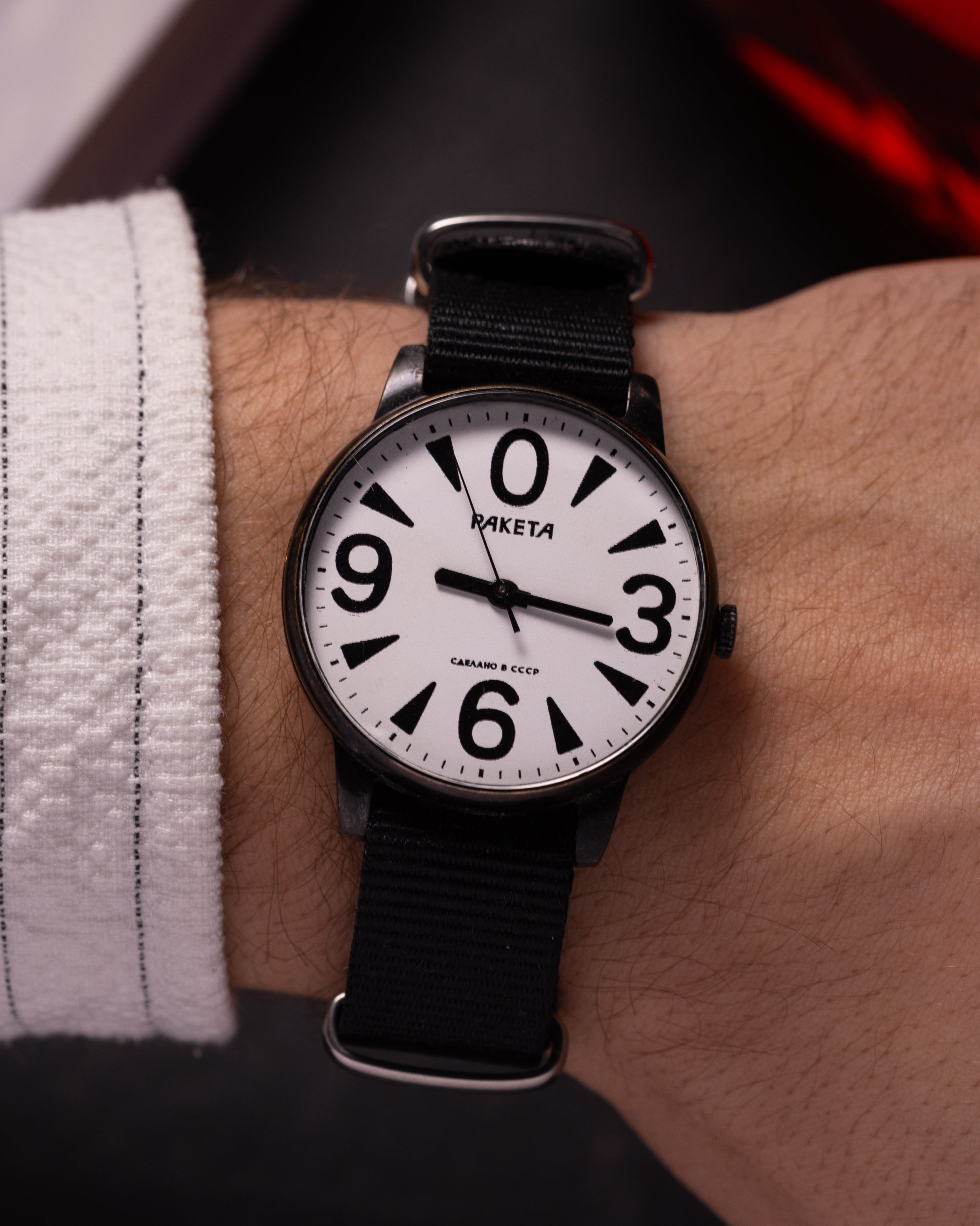 Vintage Soviet "Raketa Big Zero" Watch Cal.2609, Rare Mechanical Original USSR Watch - VintageDuMarko