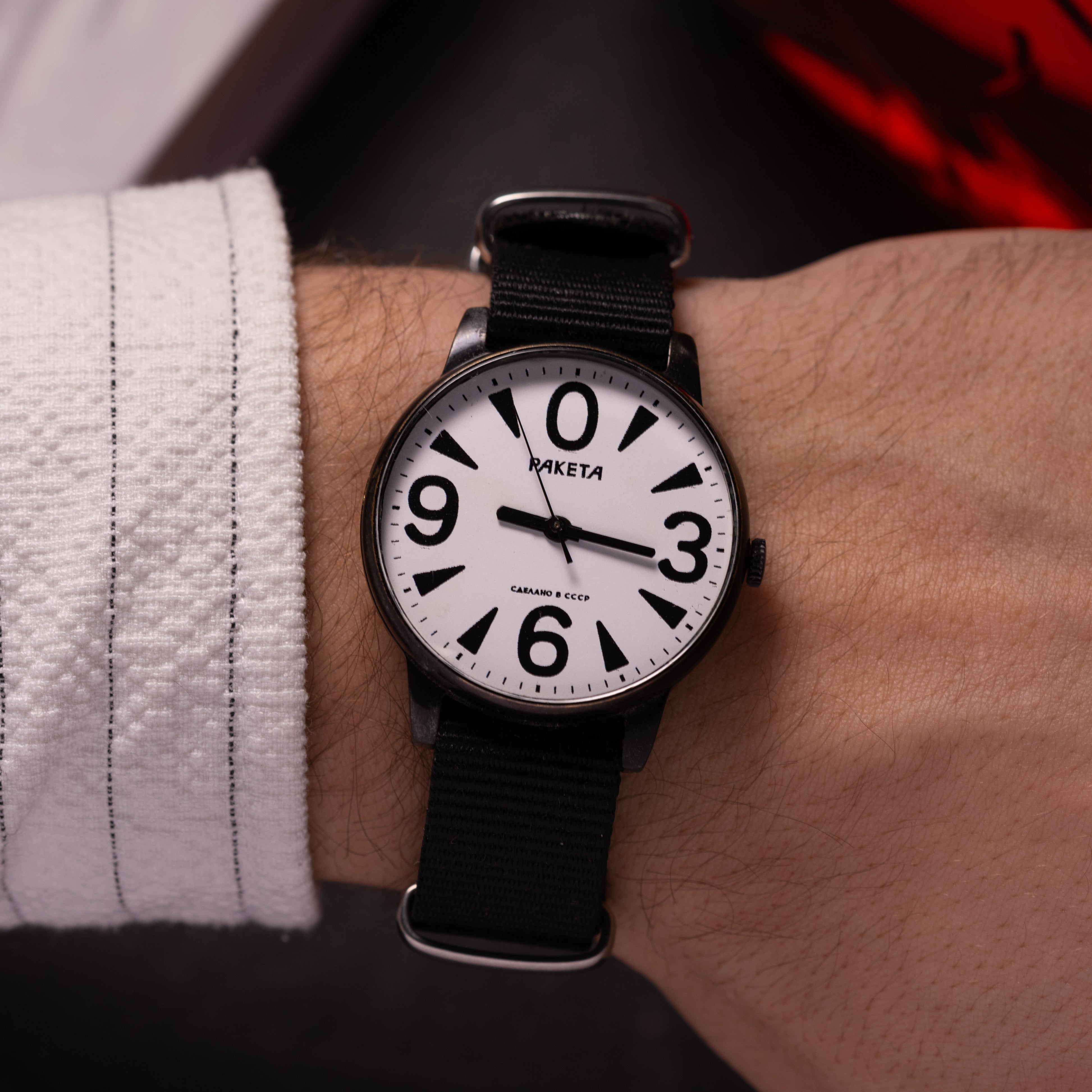 Vintage Soviet "Raketa Big Zero" Watch Cal.2609, Rare Mechanical Original USSR Watch - VintageDuMarko