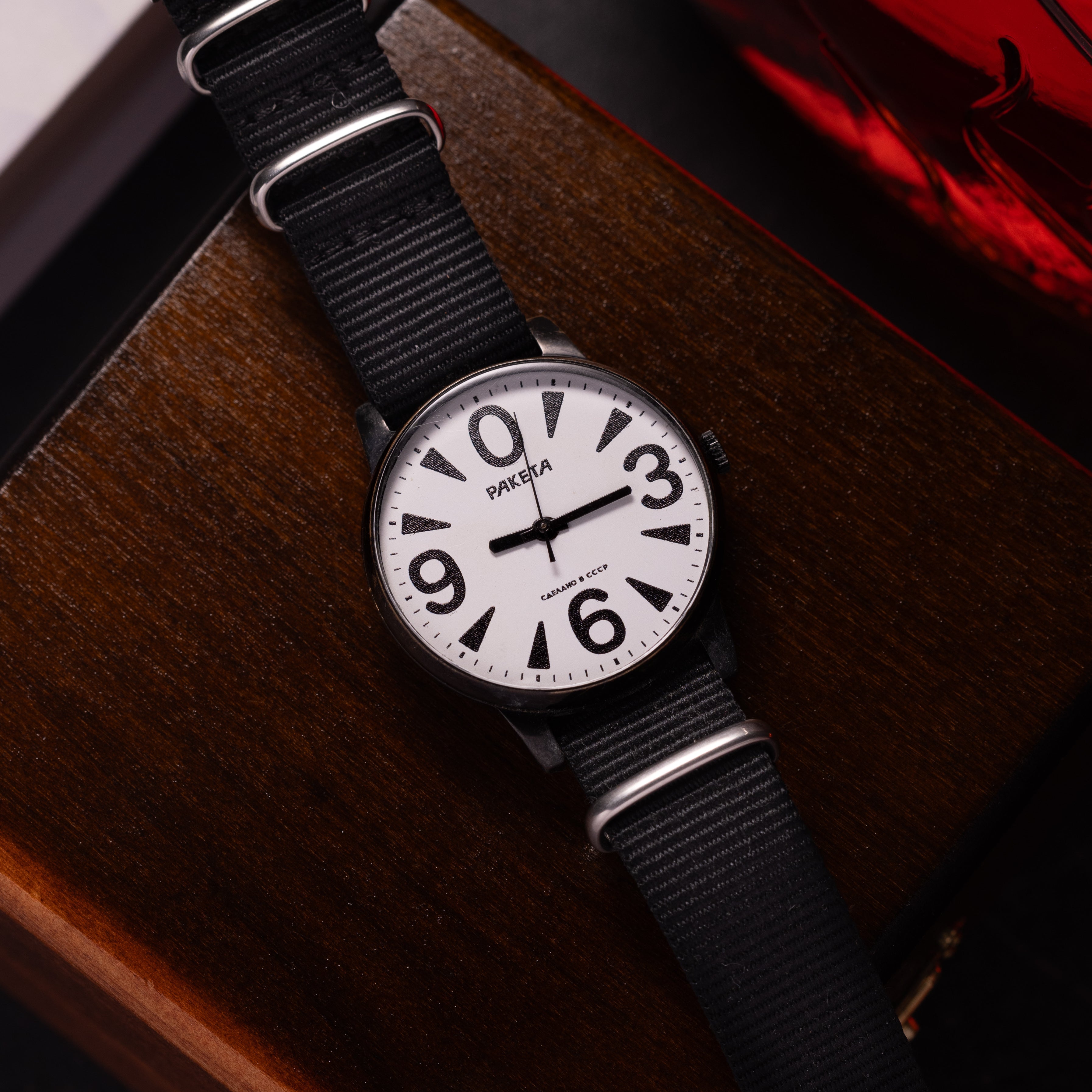 Vintage Soviet "Raketa Big Zero" Watch Cal.2609, Rare Mechanical Original USSR Watch - VintageDuMarko