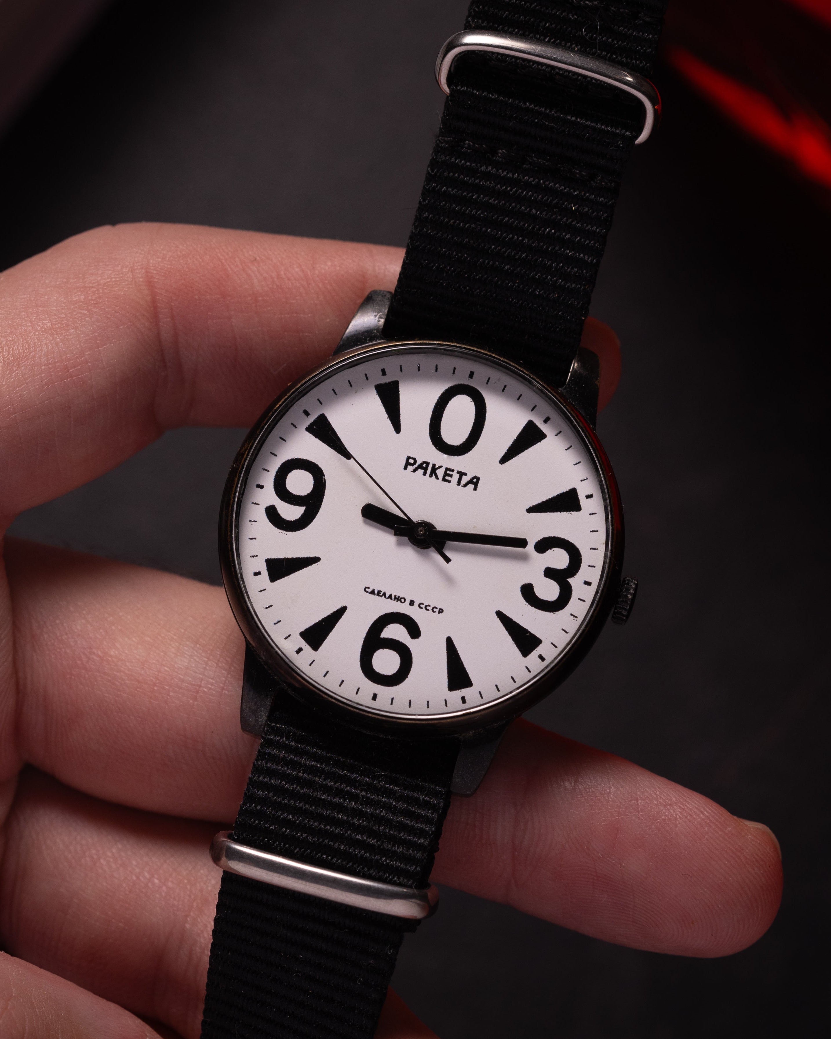 Vintage Soviet "Raketa Big Zero" Watch Cal.2609, Rare Mechanical Original USSR Watch - VintageDuMarko