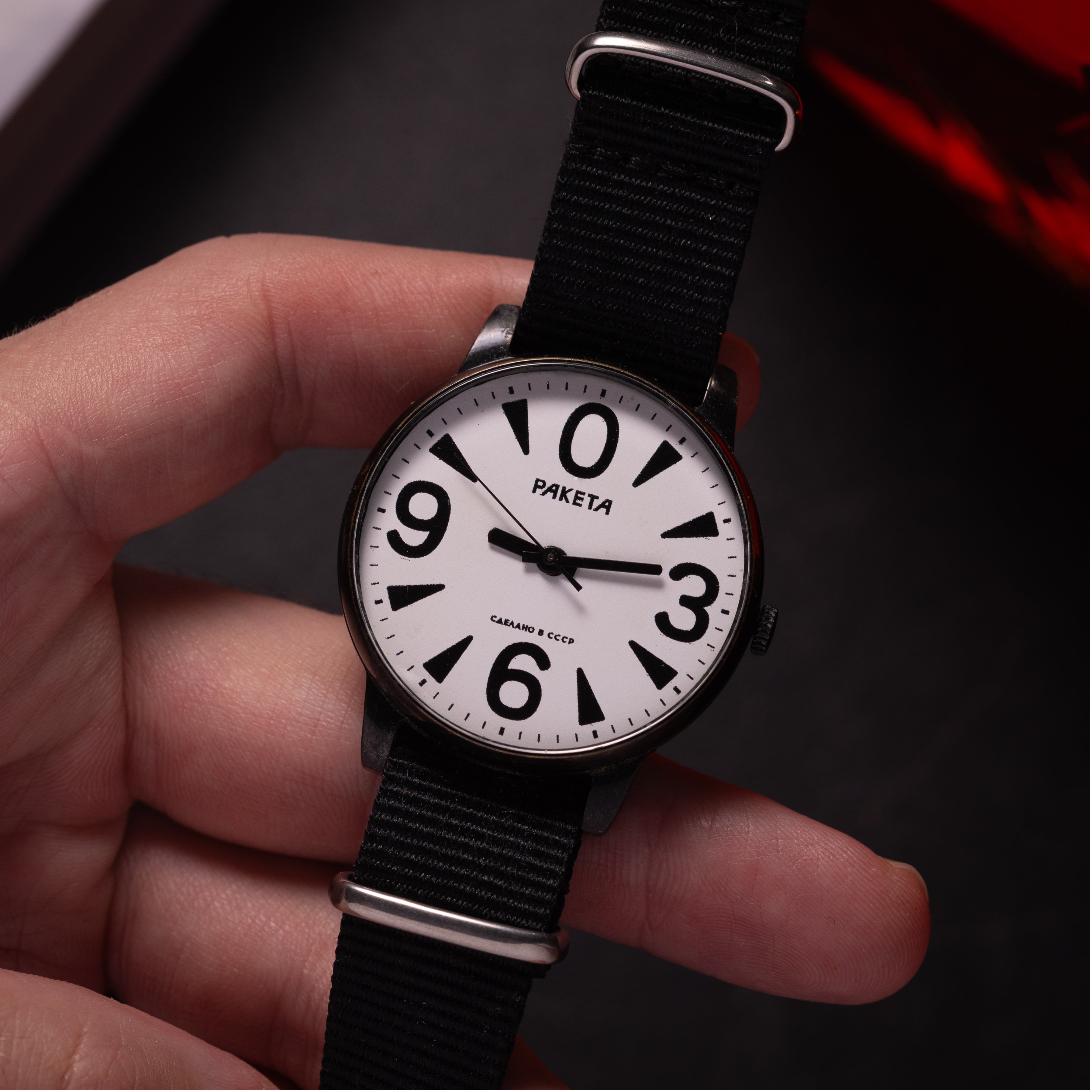 Vintage Soviet "Raketa Big Zero" Watch Cal.2609, Rare Mechanical Original USSR Watch - VintageDuMarko