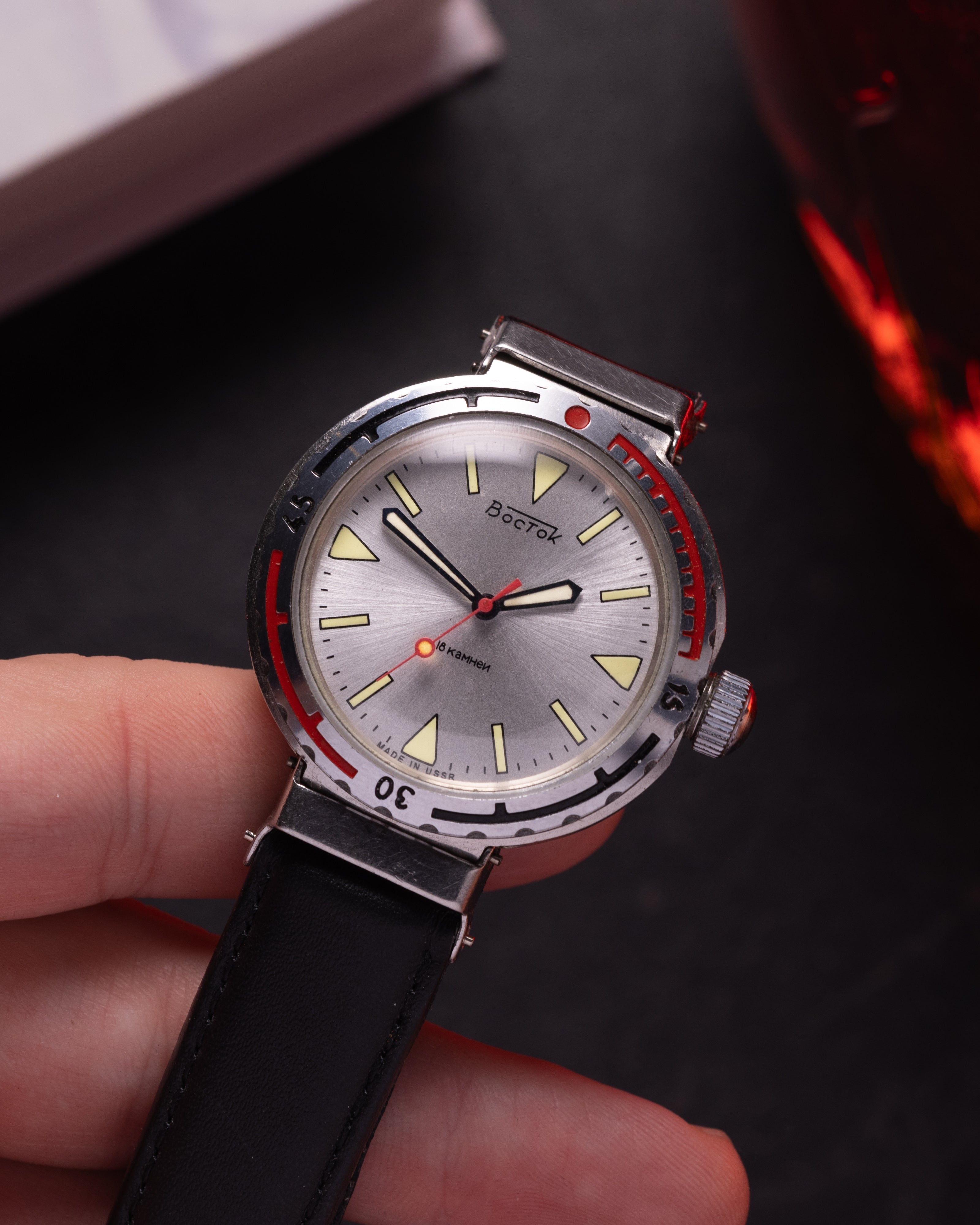 Vintage Soviet "Wostok (Vostok) Eared Cal.2209 Amphibia" Dive Watch - VintageDuMarko