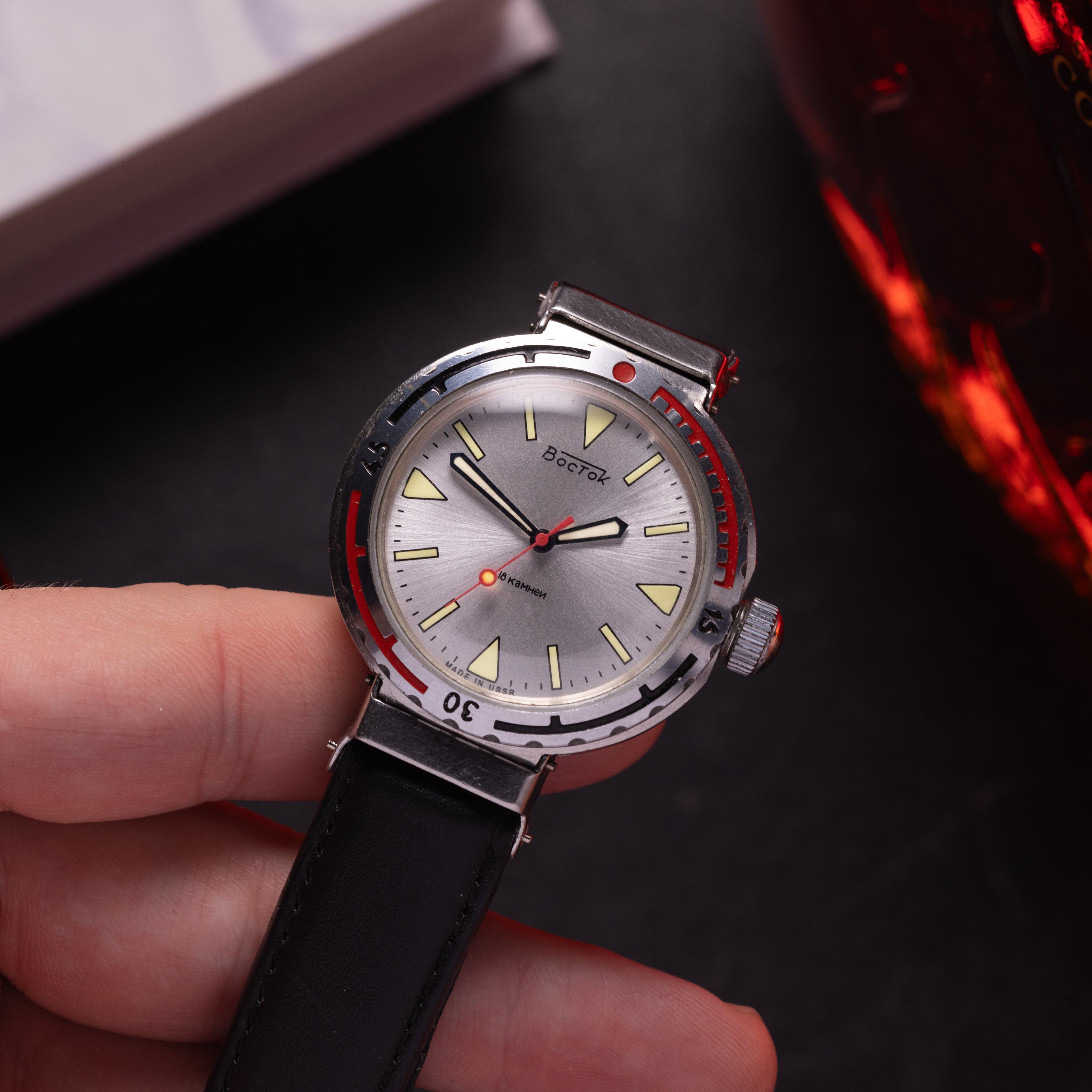 Vintage Soviet "Wostok (Vostok) Eared Cal.2209 Amphibia" Dive Watch - VintageDuMarko