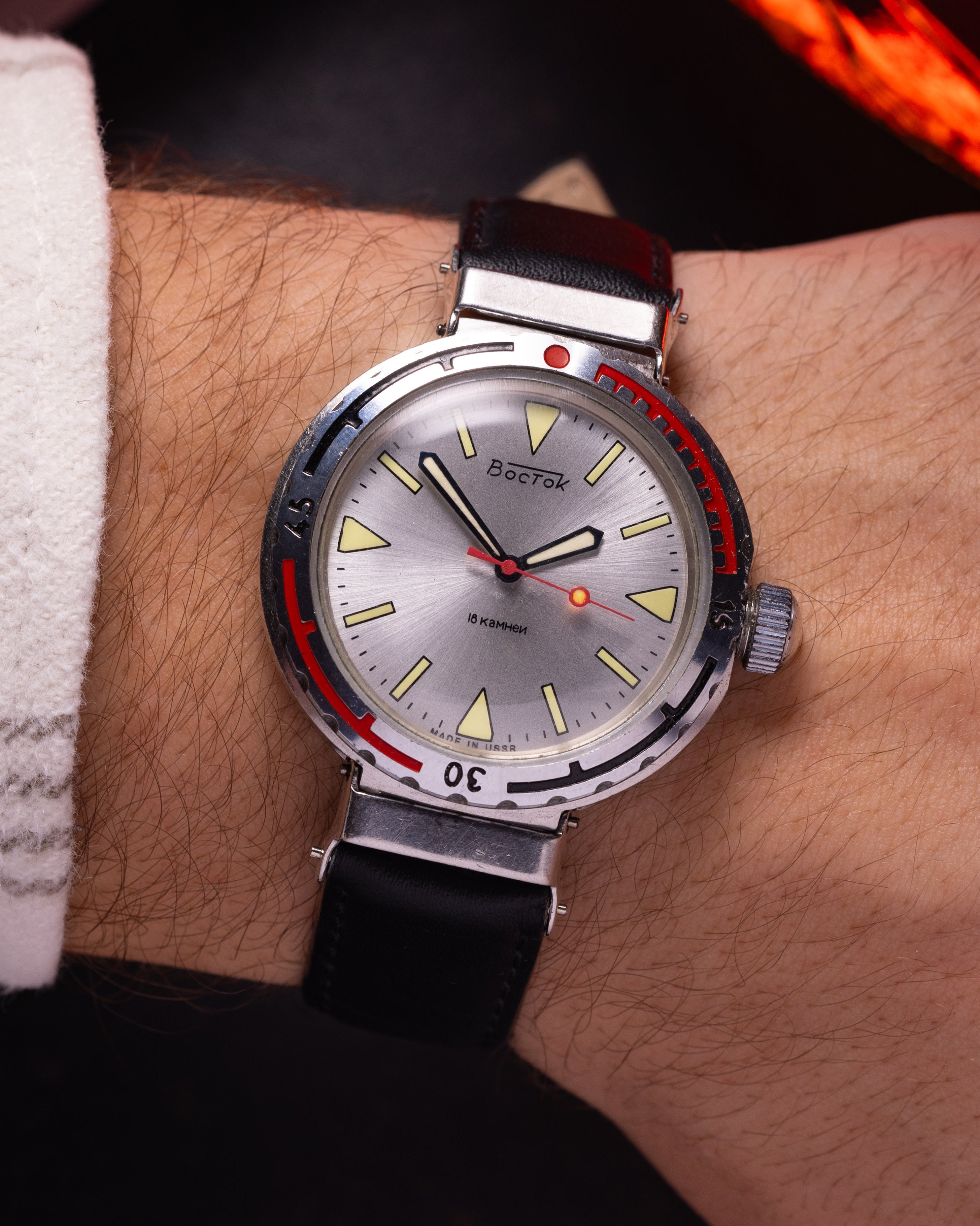 Vintage Soviet "Wostok (Vostok) Eared Cal.2209 Amphibia" Dive Watch - VintageDuMarko