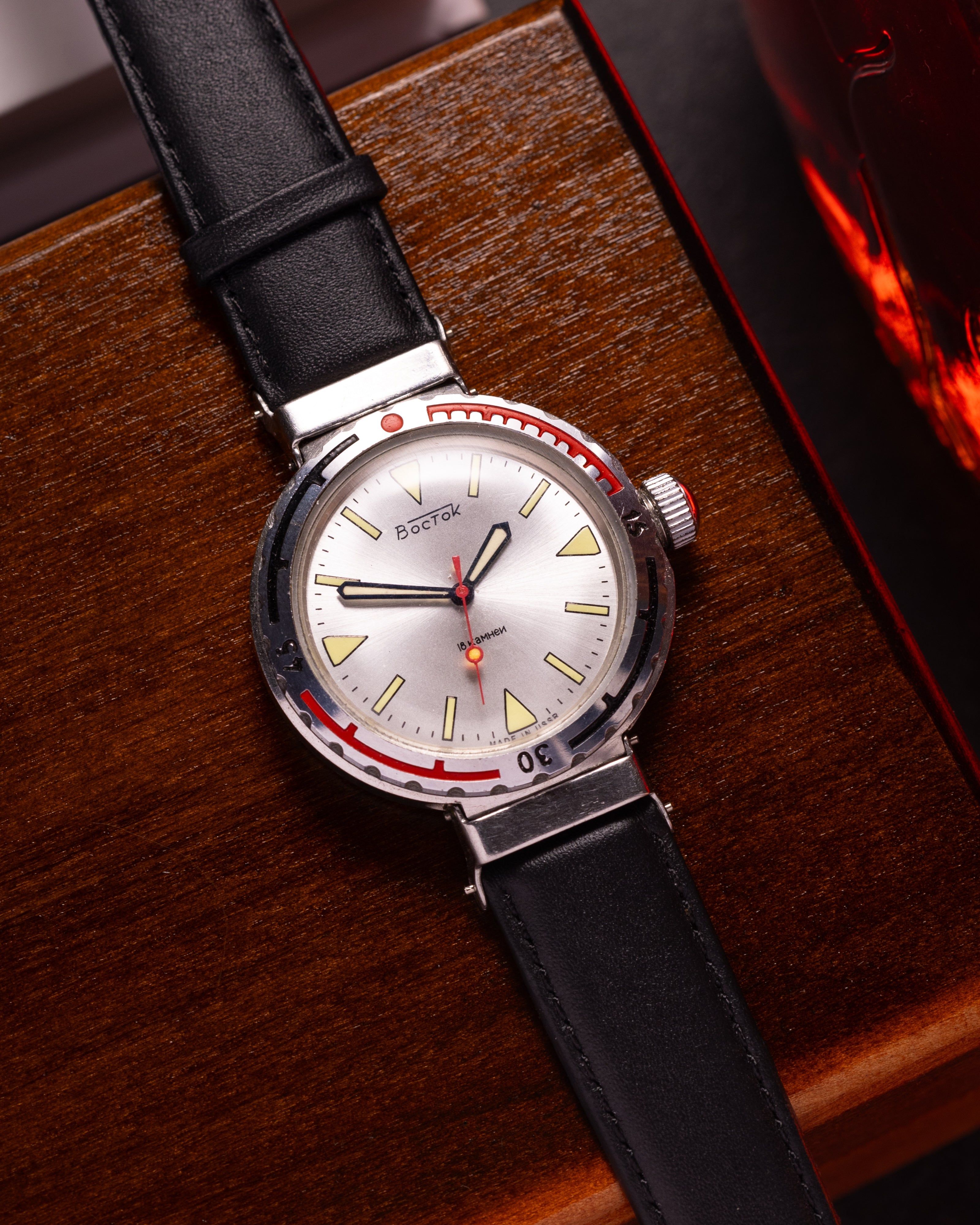 Vintage Soviet "Wostok (Vostok) Eared Cal.2209 Amphibia" Dive Watch - VintageDuMarko