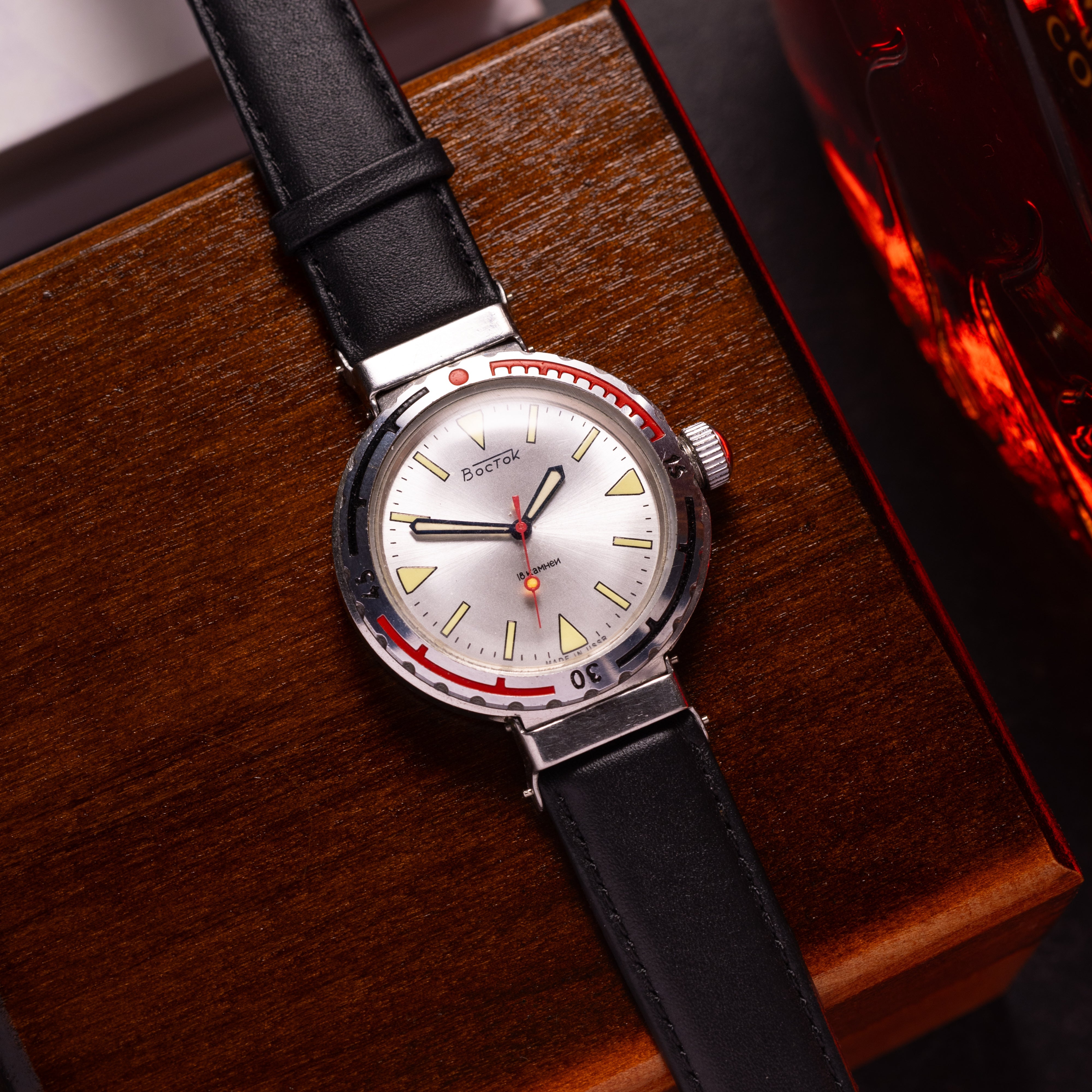 Vintage Soviet "Wostok (Vostok) Eared Cal.2209 Amphibia" Dive Watch - VintageDuMarko