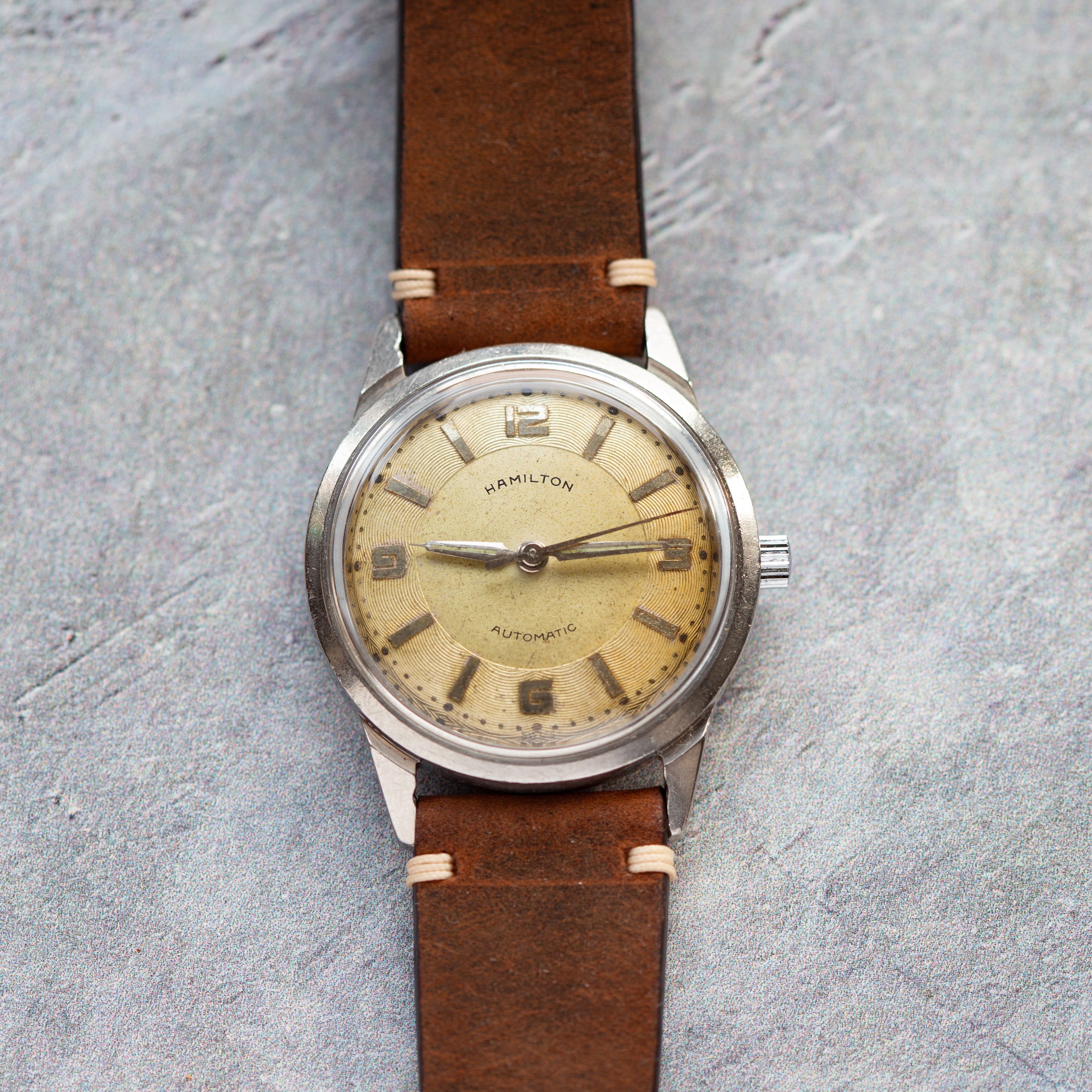Vintage Swiss Military "Hamilton" Watch - VintageDuMarko