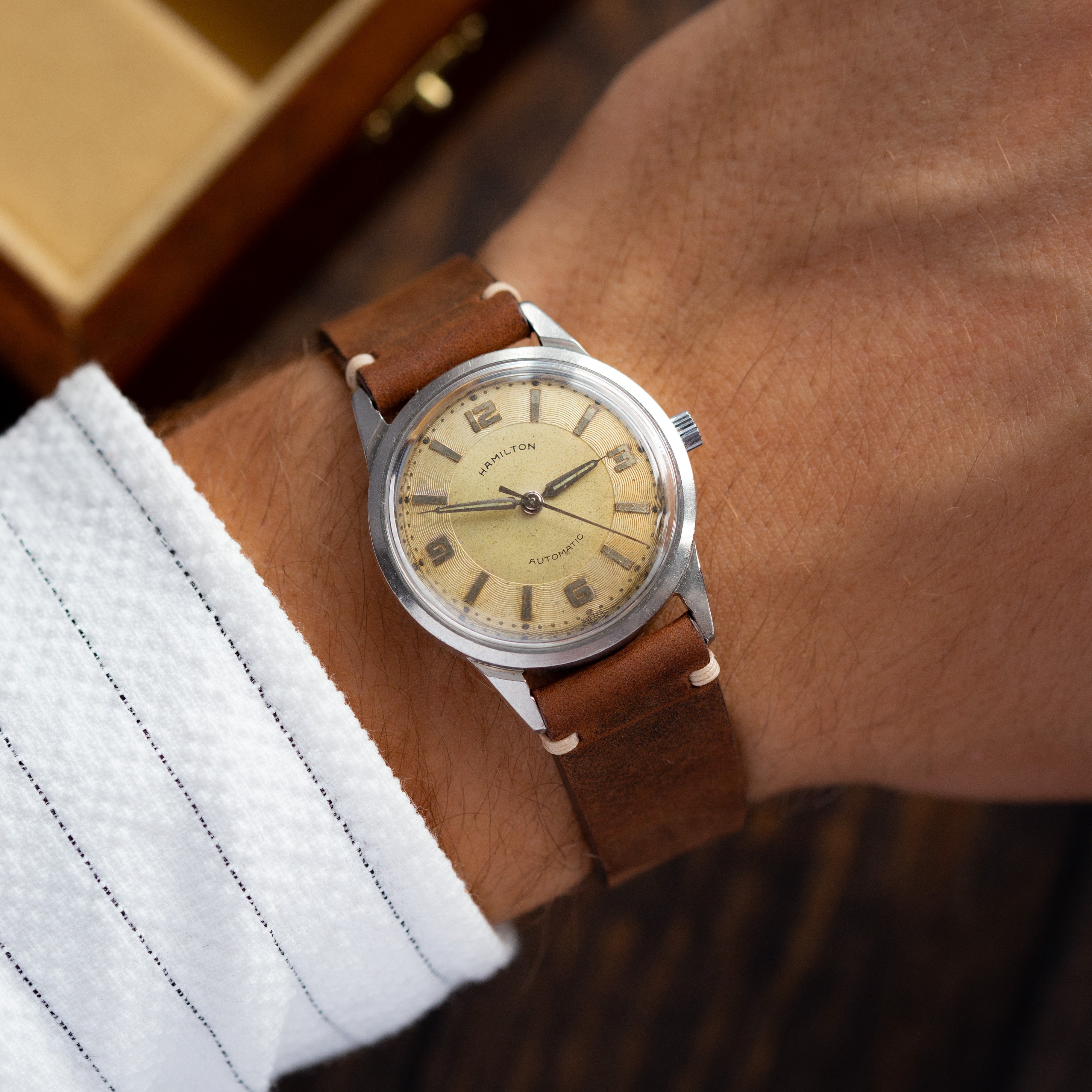 Vintage Swiss Military "Hamilton" Watch - VintageDuMarko