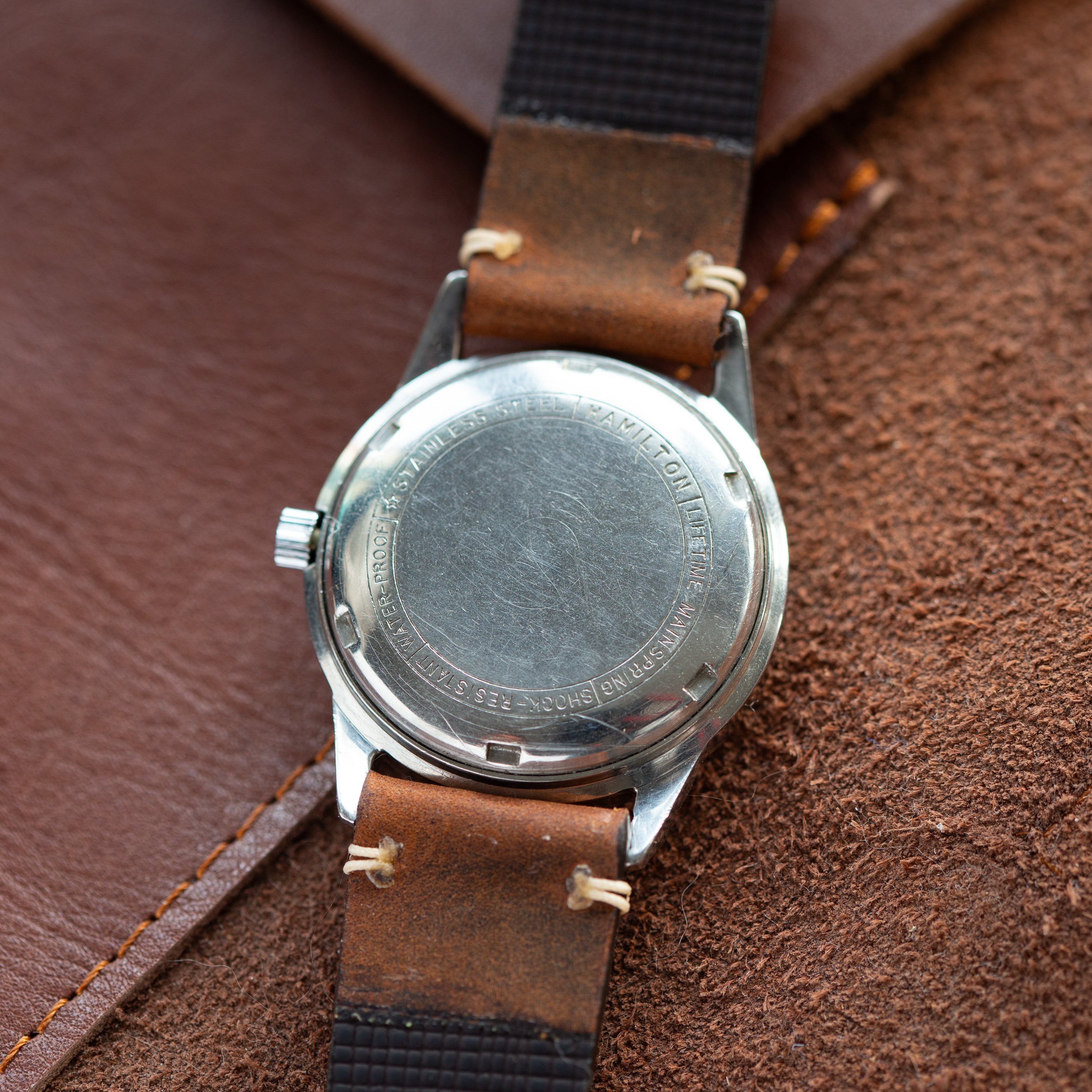 Vintage Swiss Military "Hamilton" Watch - VintageDuMarko