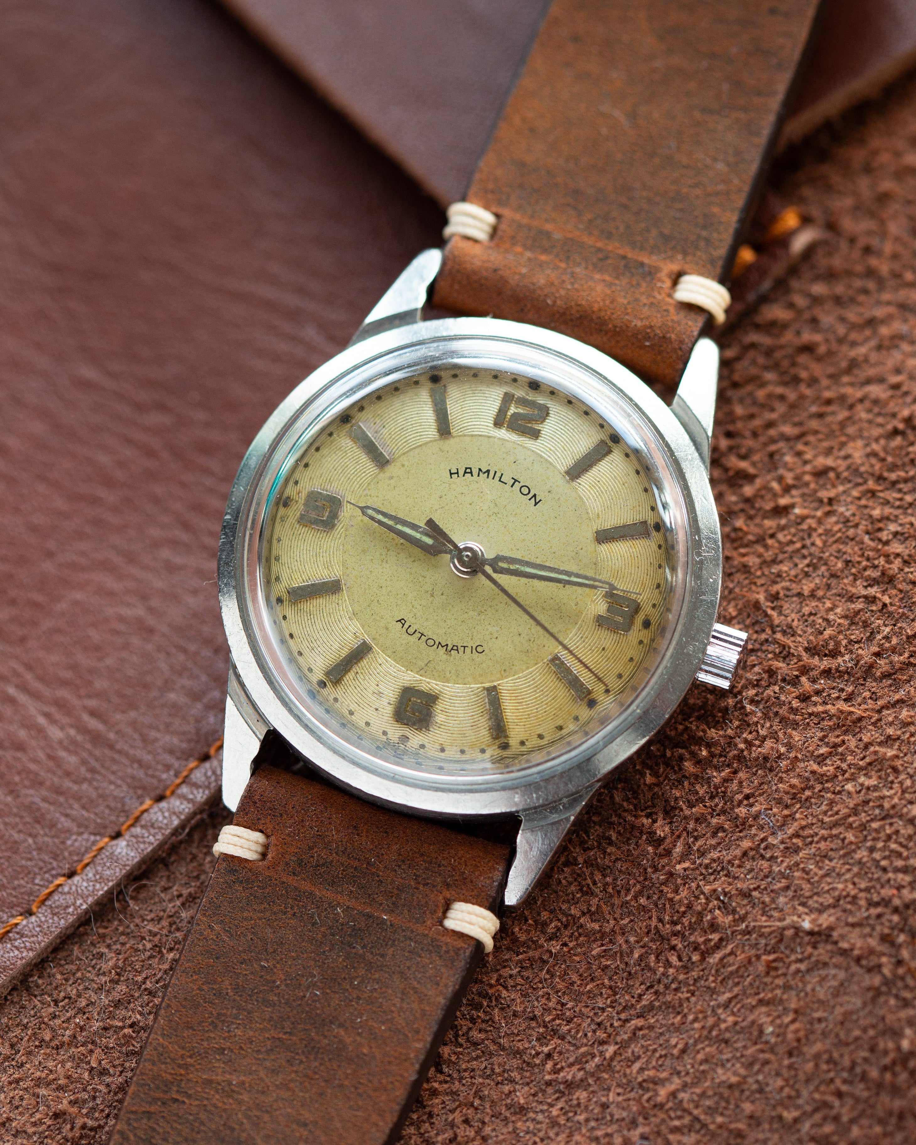 Vintage Swiss Military "Hamilton" Watch - VintageDuMarko