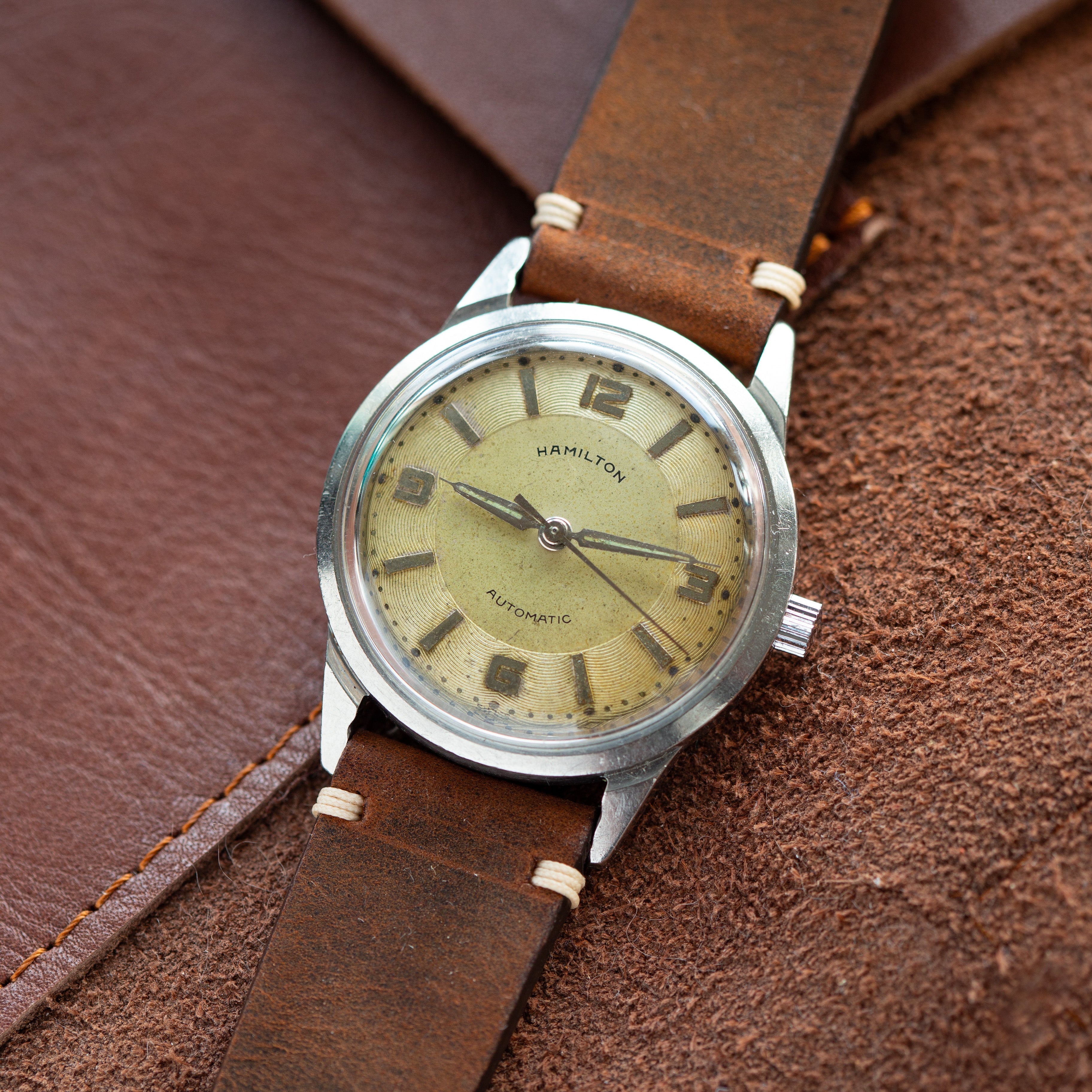 Vintage Swiss Military "Hamilton" Watch - VintageDuMarko