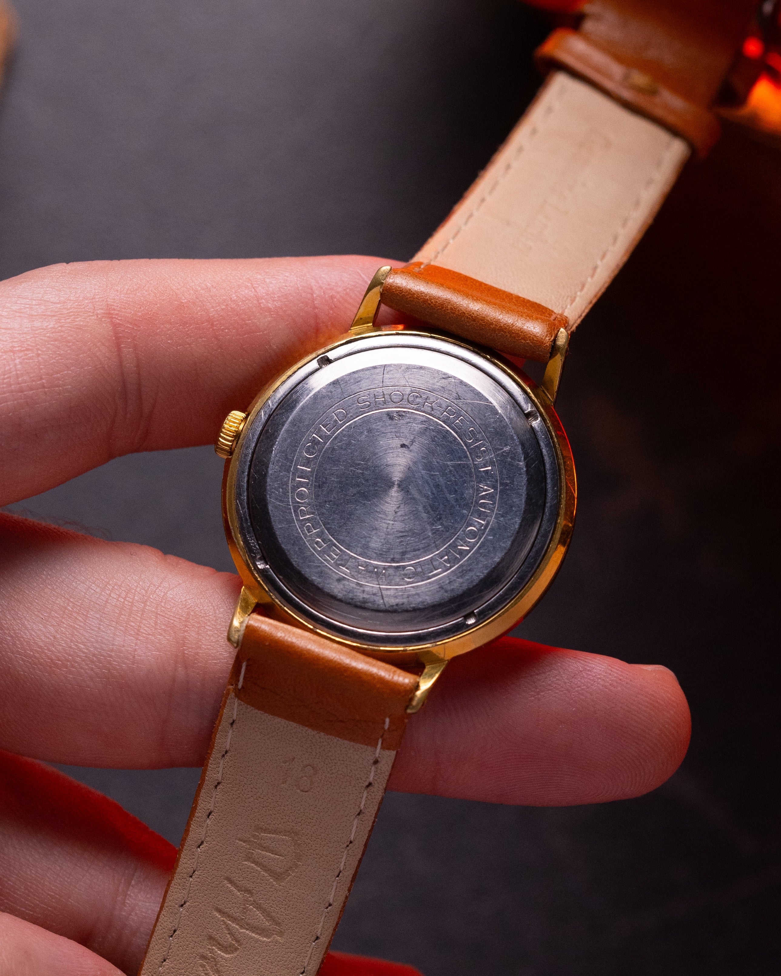 Vintage Thin Watch "Poljot De Luxe", Rare Original Soviet Movement - VintageDuMarko