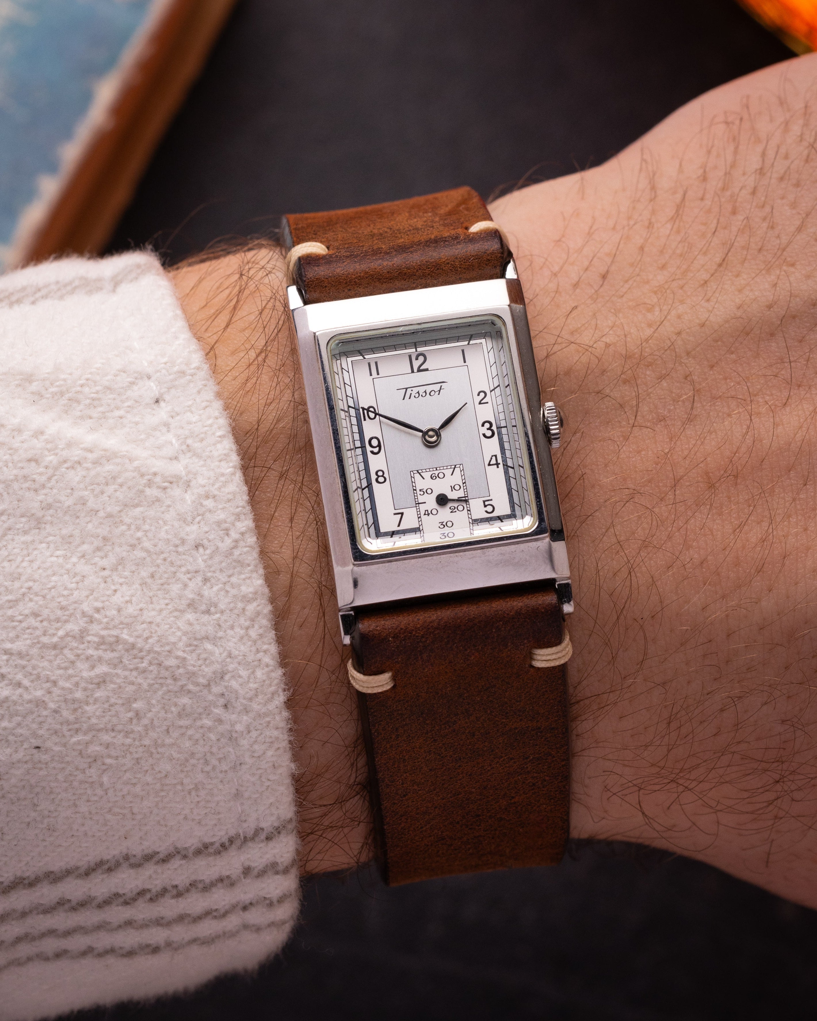 Vintage "Tissot" Art Deco Tank watch, Tissot Heritage - VintageDuMarko