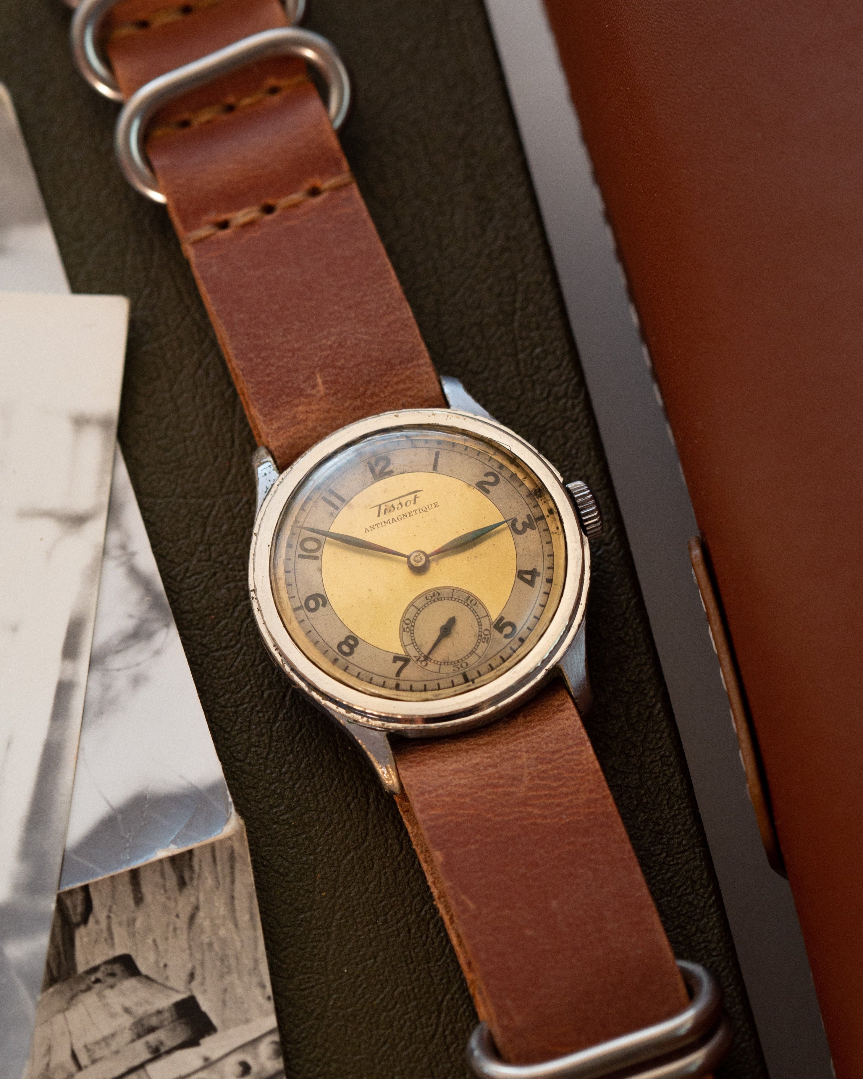 Vintage "Tissot" Swiss Watch, Men's Old Antique Watch - VintageDuMarko