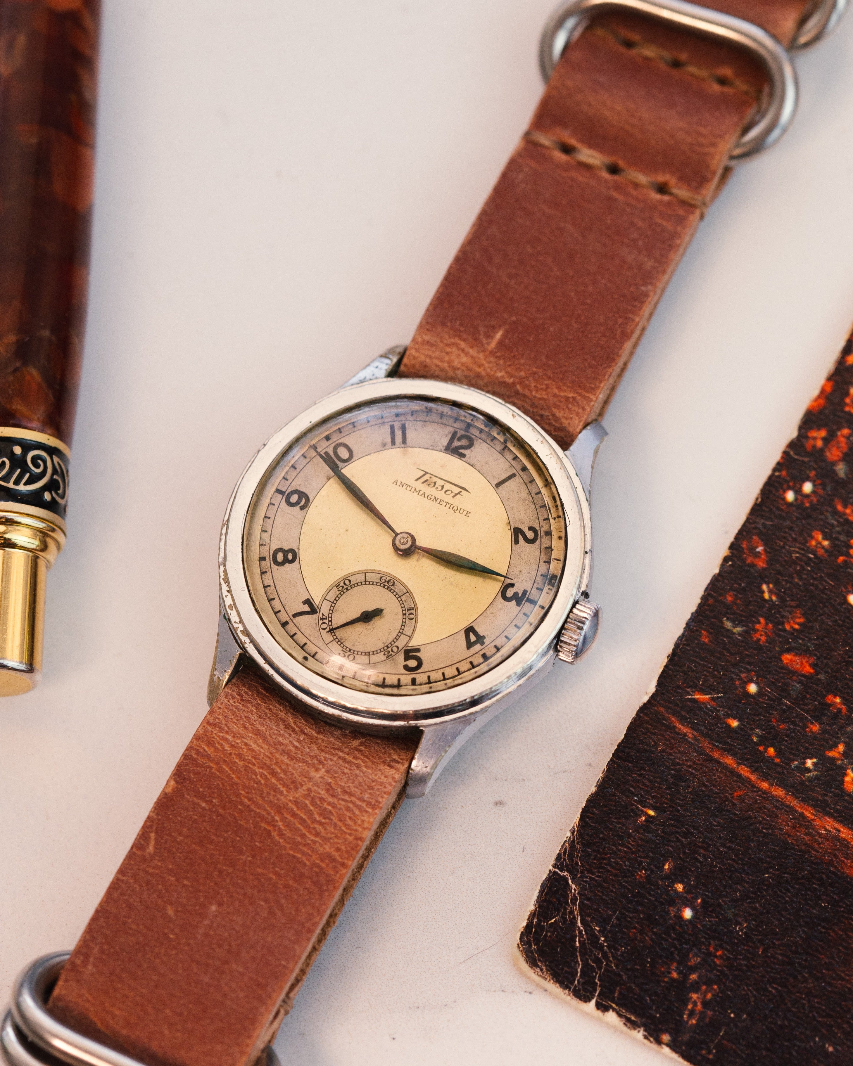 Vintage "Tissot" Swiss Watch, Men's Old Antique Watch - VintageDuMarko