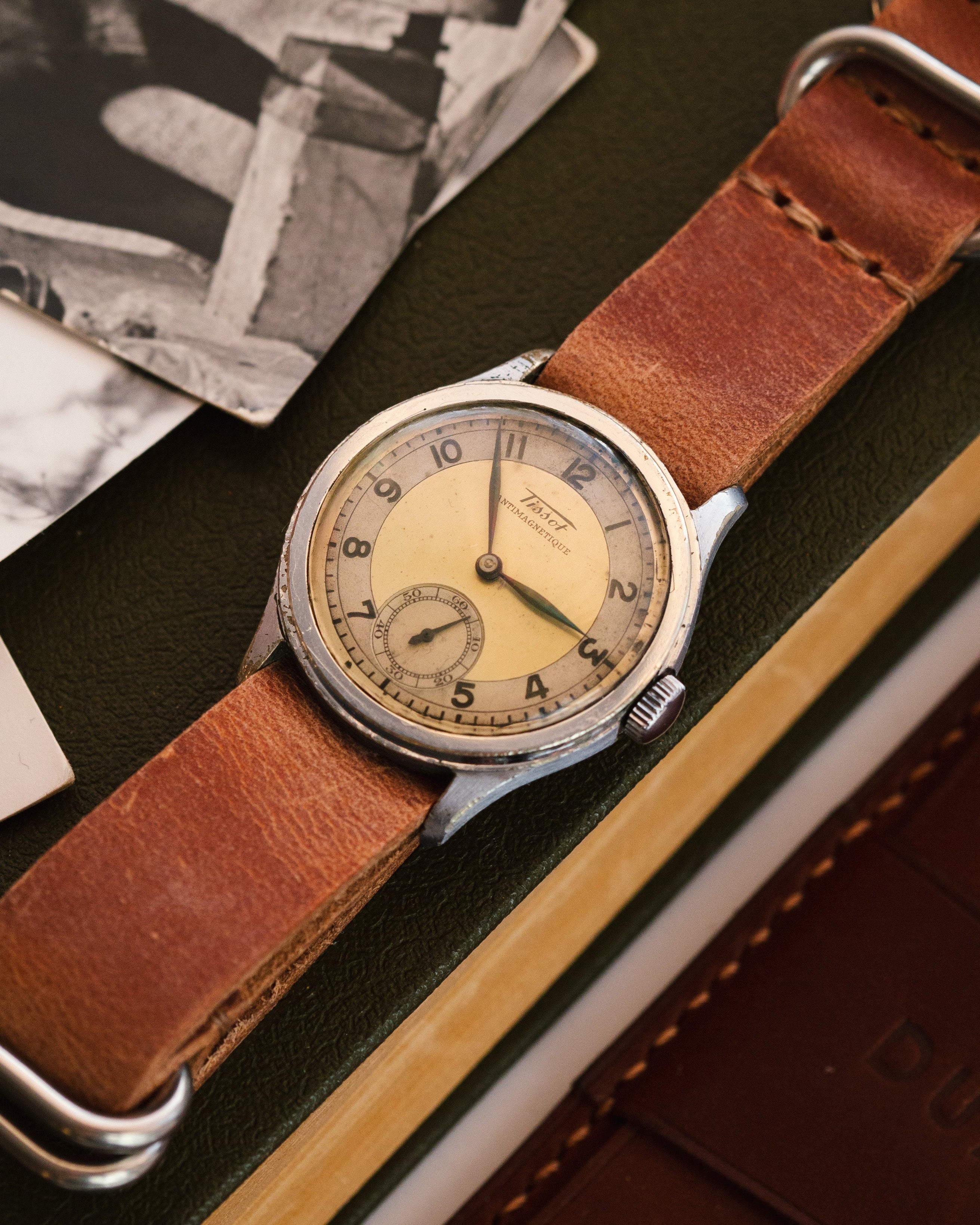 Vintage "Tissot" Swiss Watch, Men's Old Antique Watch - VintageDuMarko