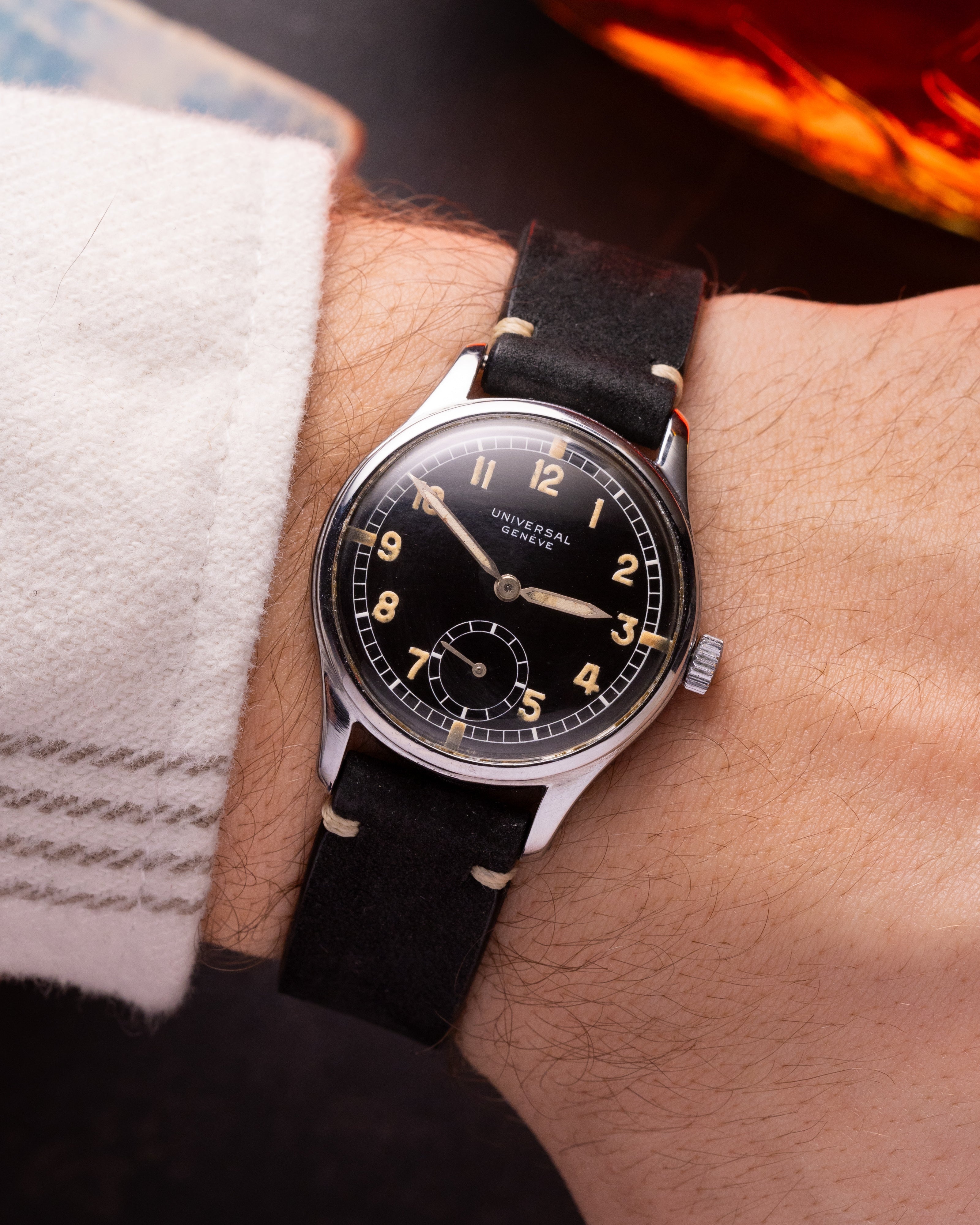 Vintage "Universal Geneve", Rare WW2 watch - VintageDuMarko