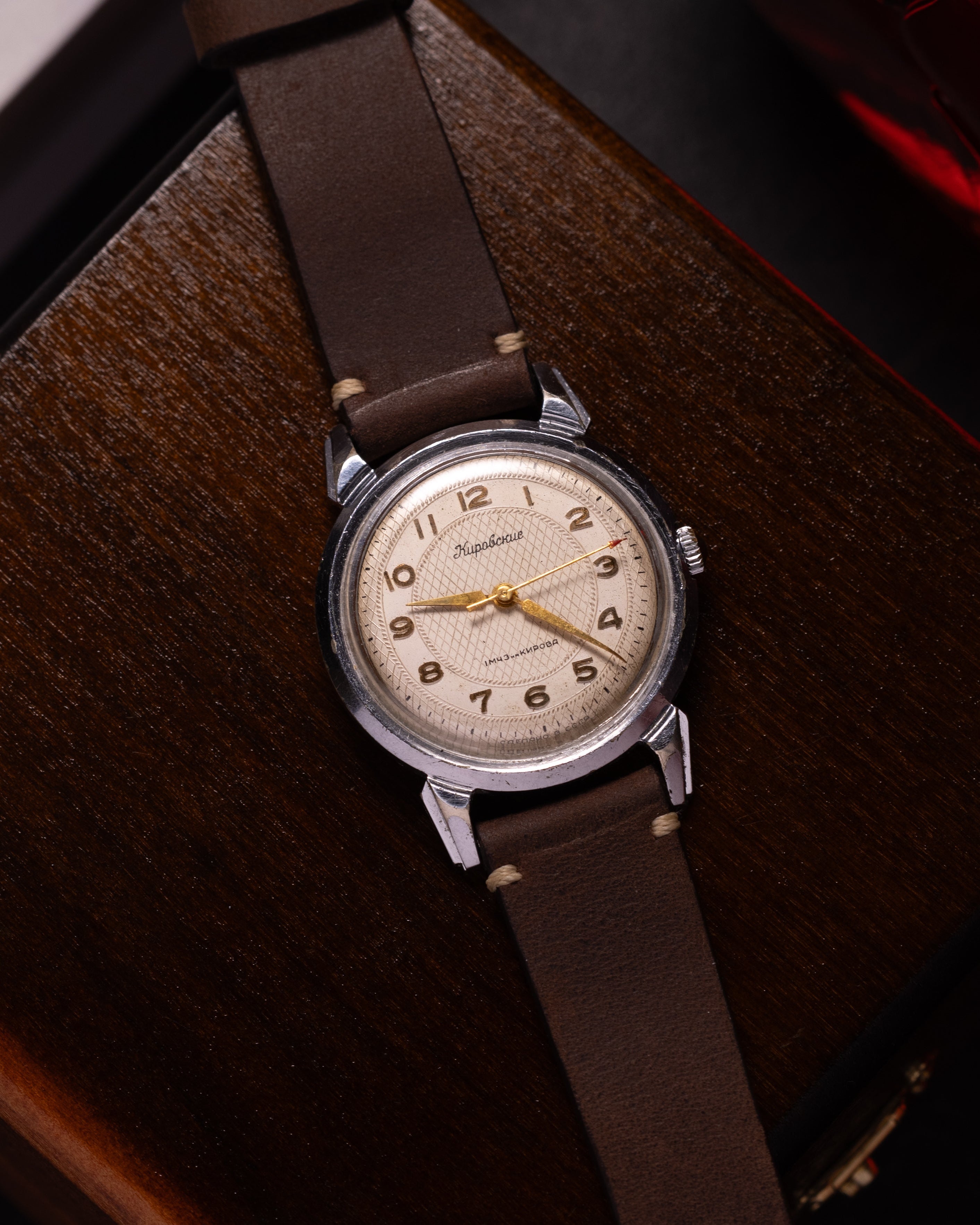 Vintage Very Rare Watch "Kirovskie" FMWF First Watch Factory, Original Military Soviet Mechanical Watch - VintageDuMarko