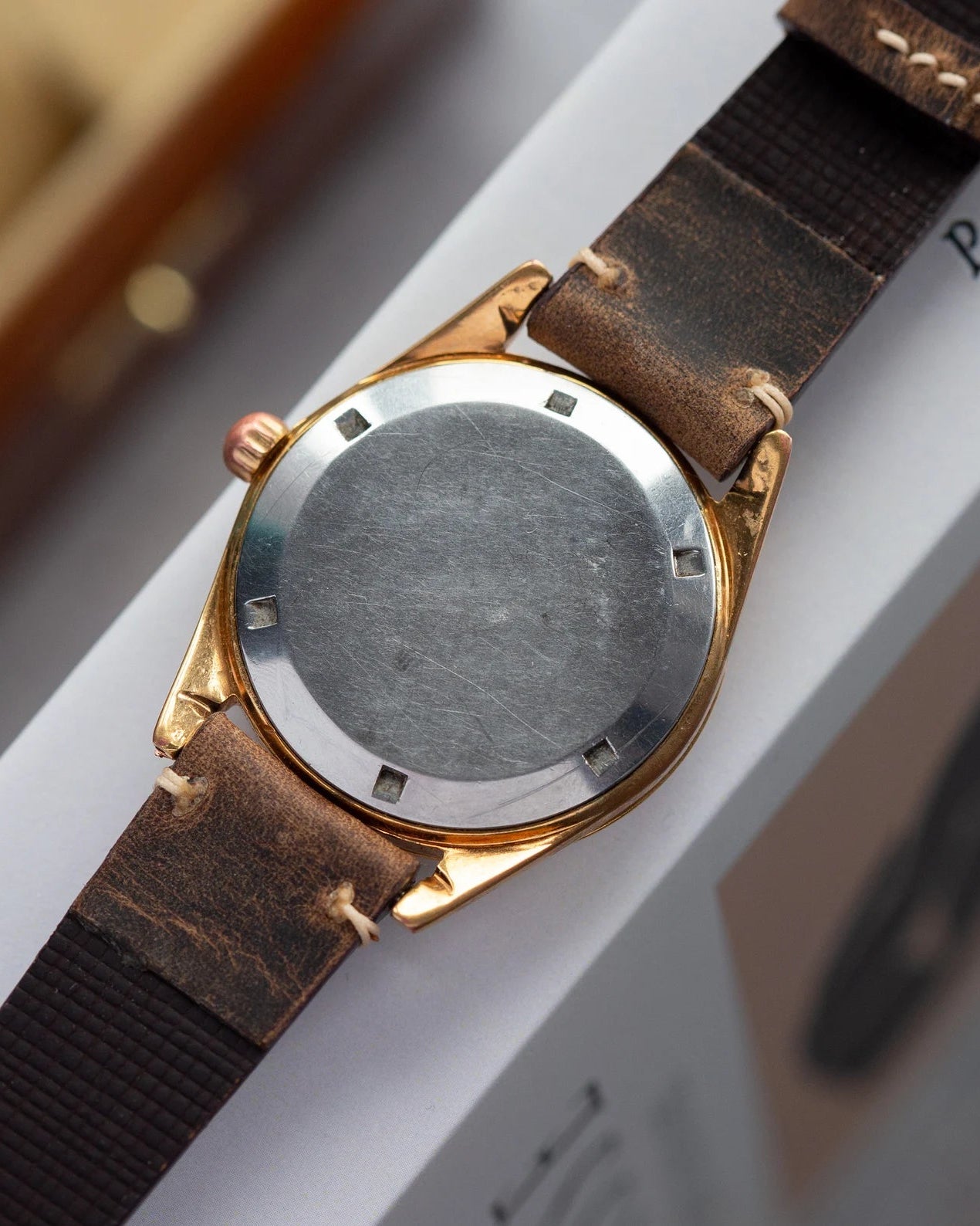 Vintage Watch "Buren", Swiss Automatic Gold Plated Watch - VintageDuMarko