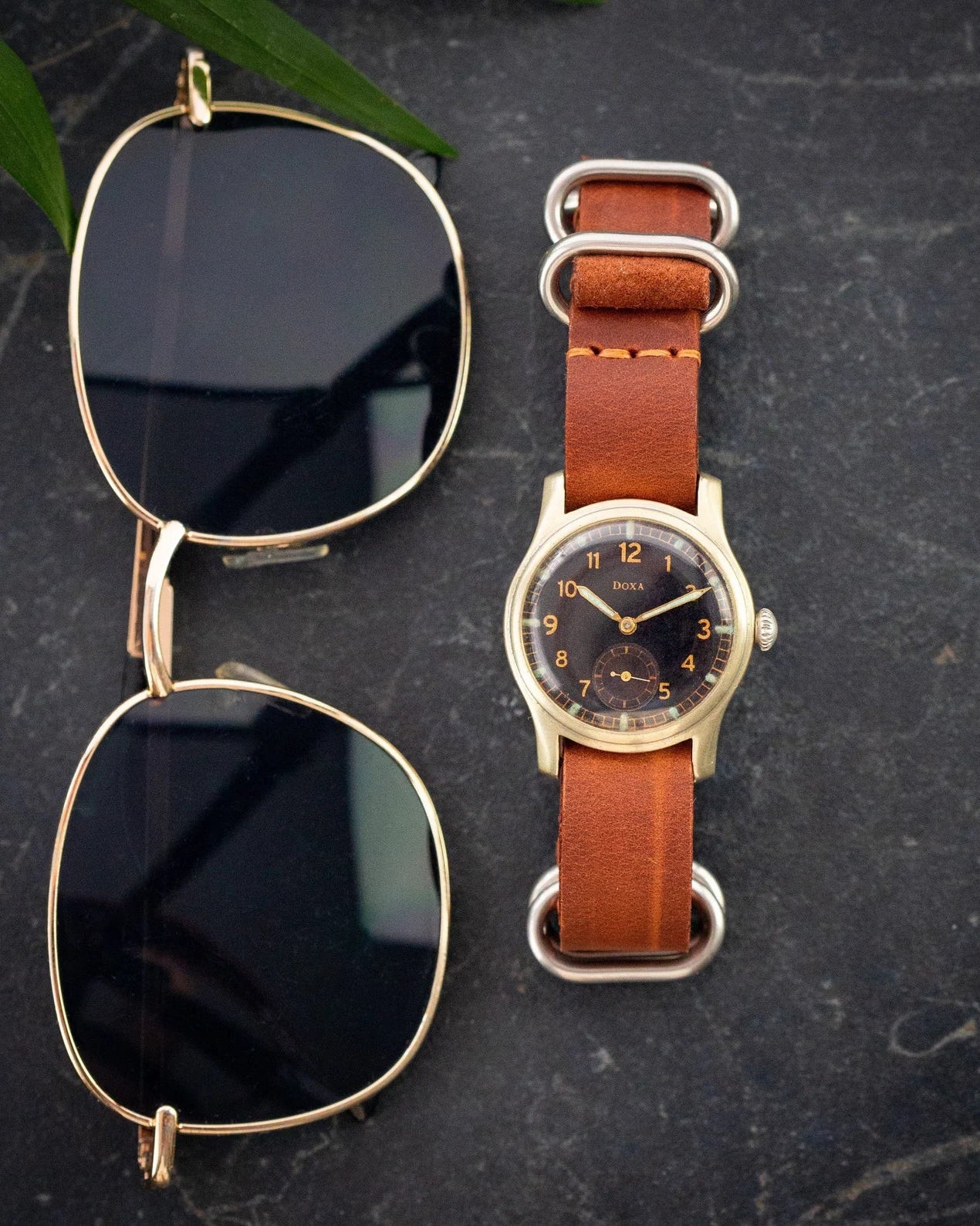 Vintage Watch "Doxa", Military Watch, WW2 Swiss Watch - VintageDuMarko