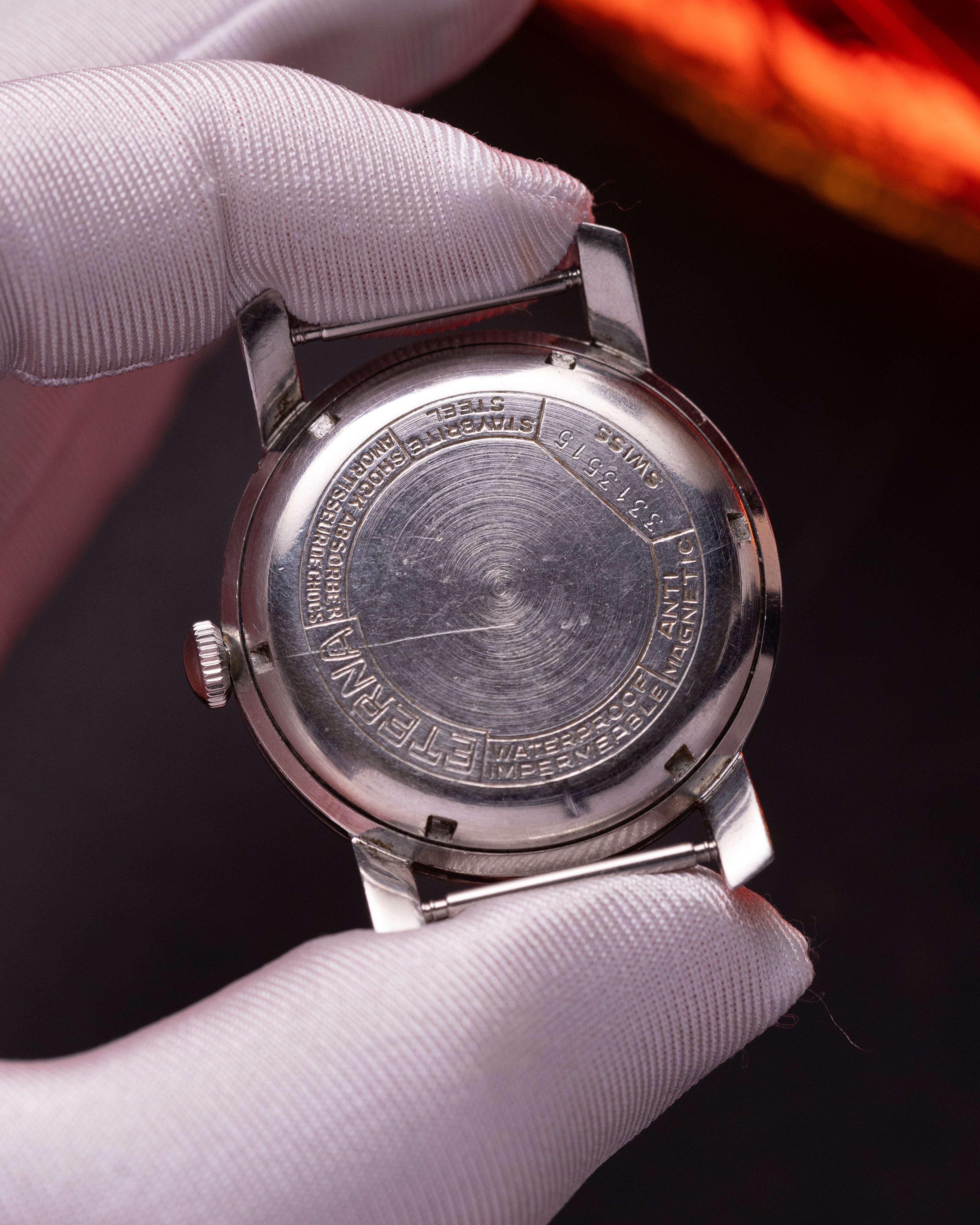 Vintage watch "ETERNA" Jumbo 38 mm, Cal. 852 from 1950's - VintageDuMarko