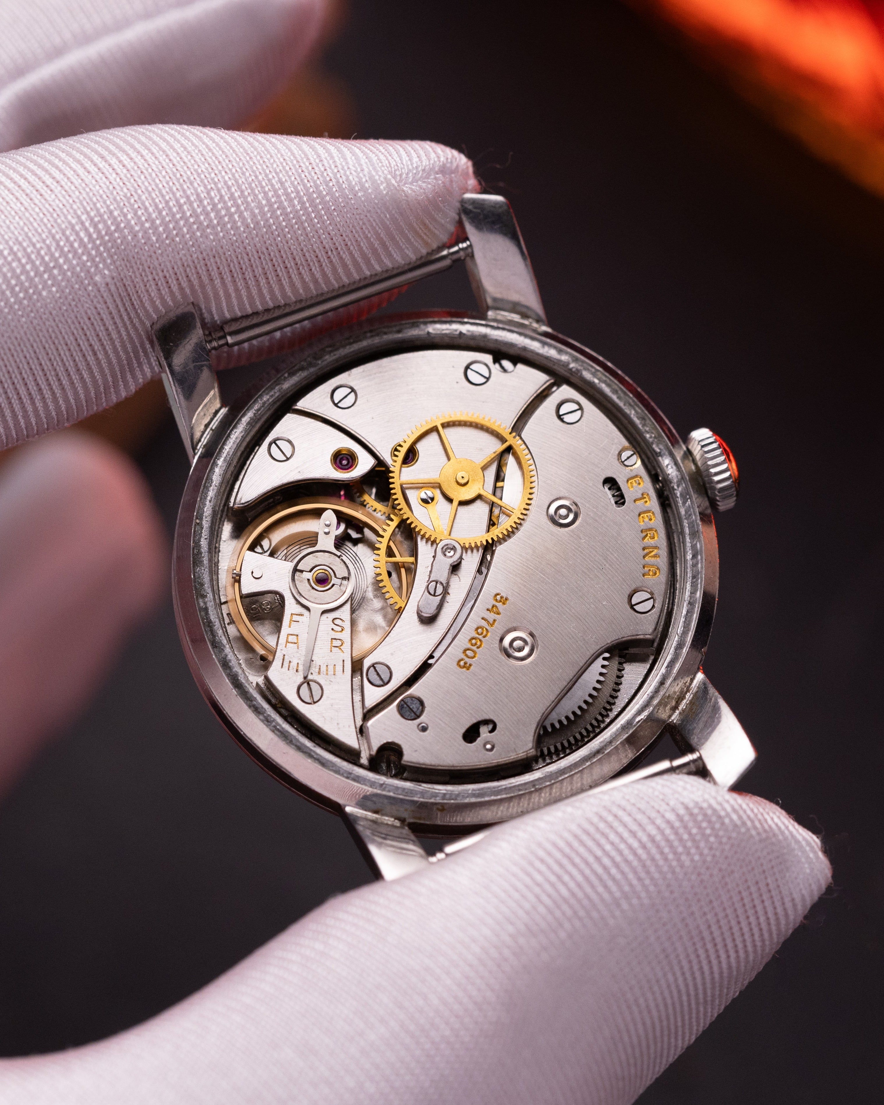 Vintage watch "ETERNA" Jumbo 38 mm, Cal. 852 from 1950's - VintageDuMarko