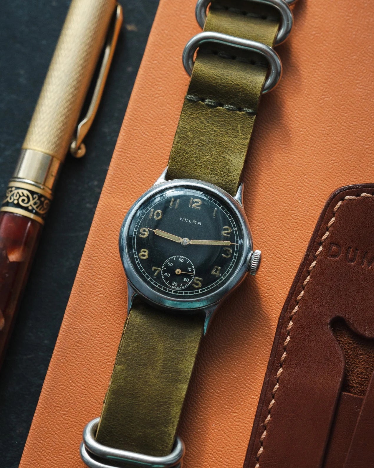 Vintage Watch "Helma DH", Swiss Military Watch - VintageDuMarko