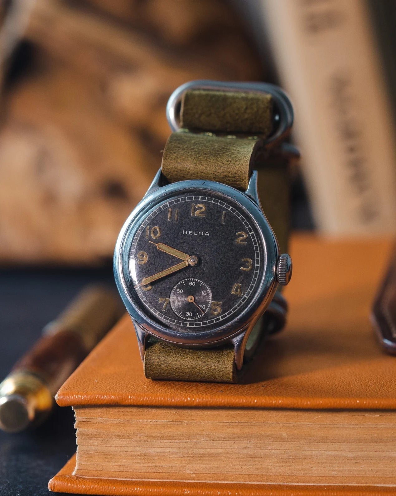 Vintage Watch "Helma DH", Swiss Military Watch - VintageDuMarko