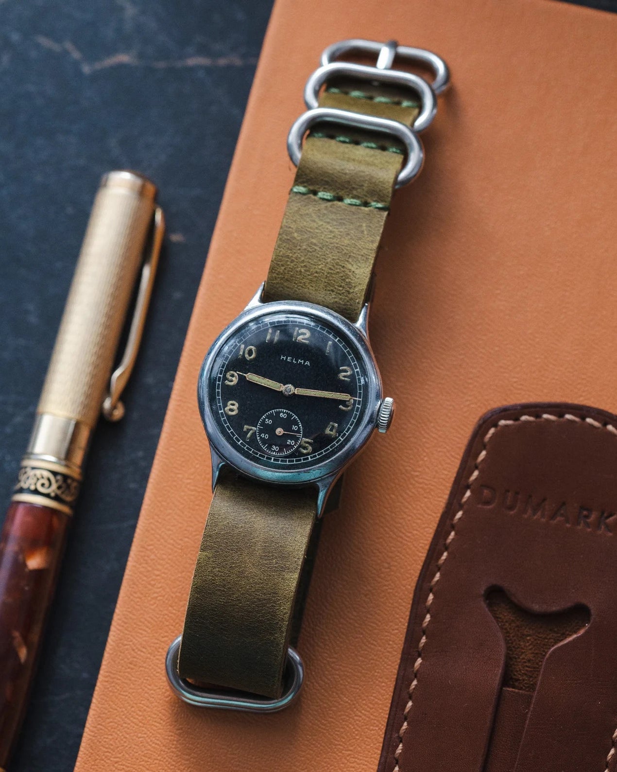 Vintage Watch "Helma DH", Swiss Military Watch - VintageDuMarko