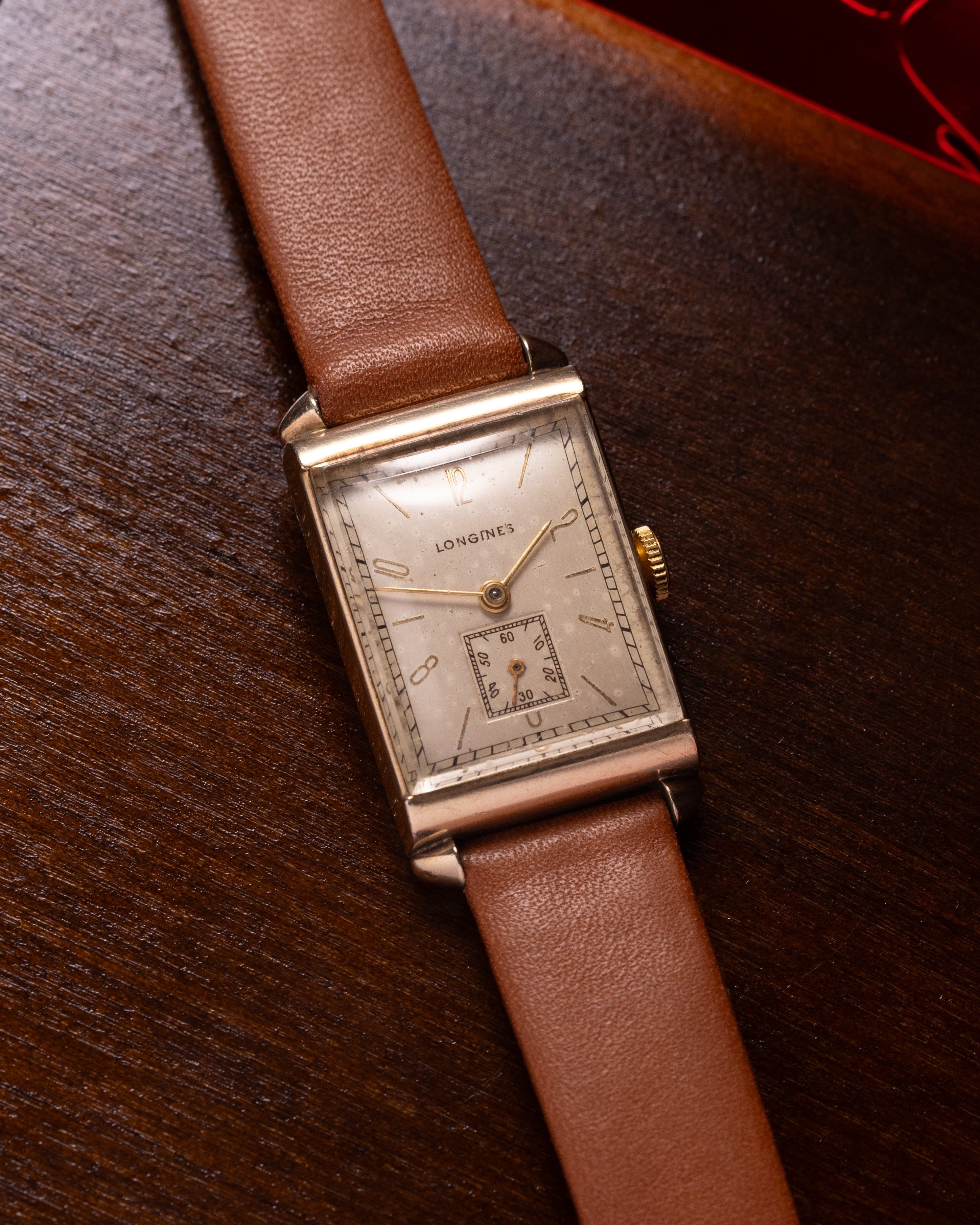 Vintage watch Longines Tank, 10k Gold Filled - VintageDuMarko