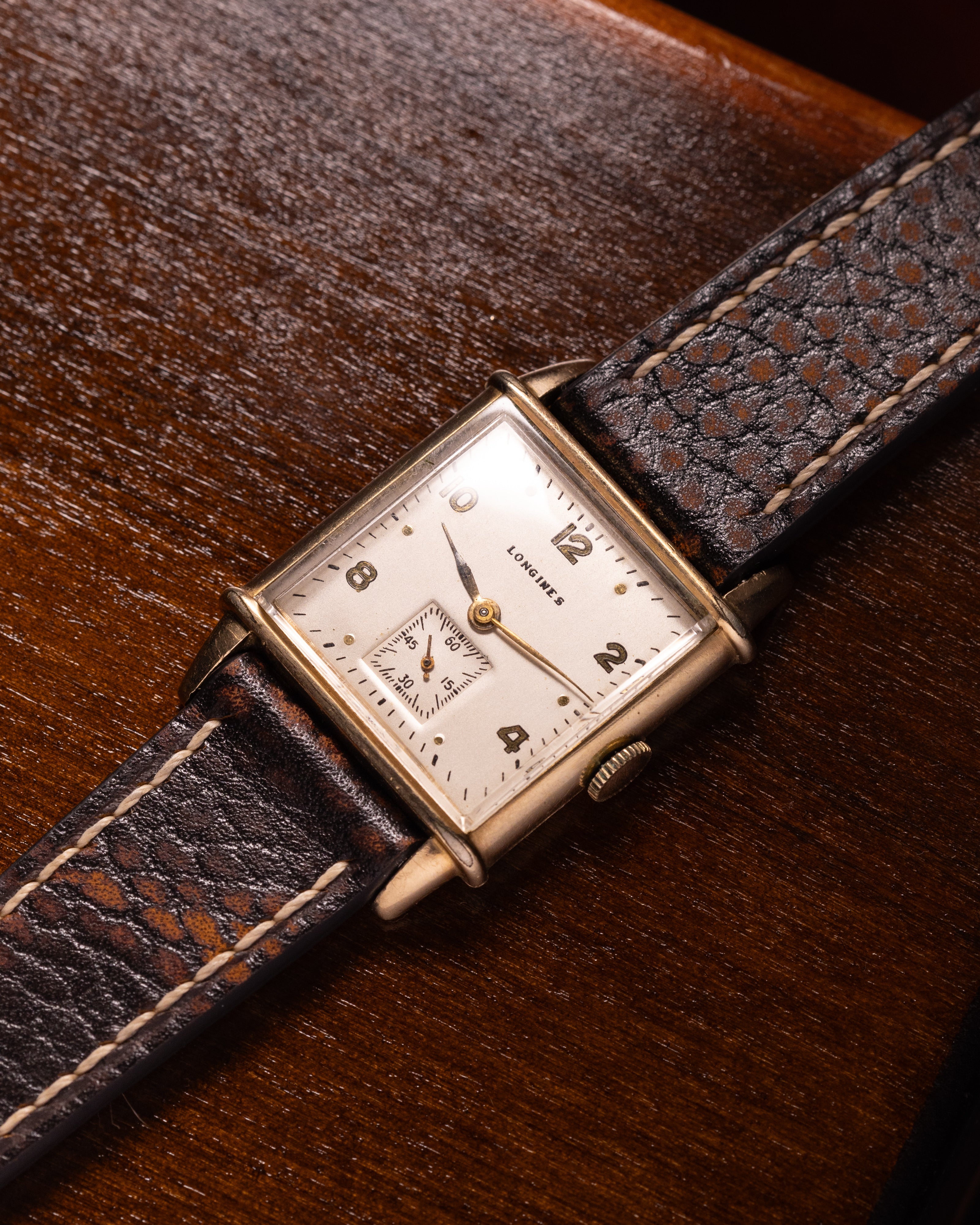 Vintage watch "Longines" Tank, 10k Gold Filled - VintageDuMarko