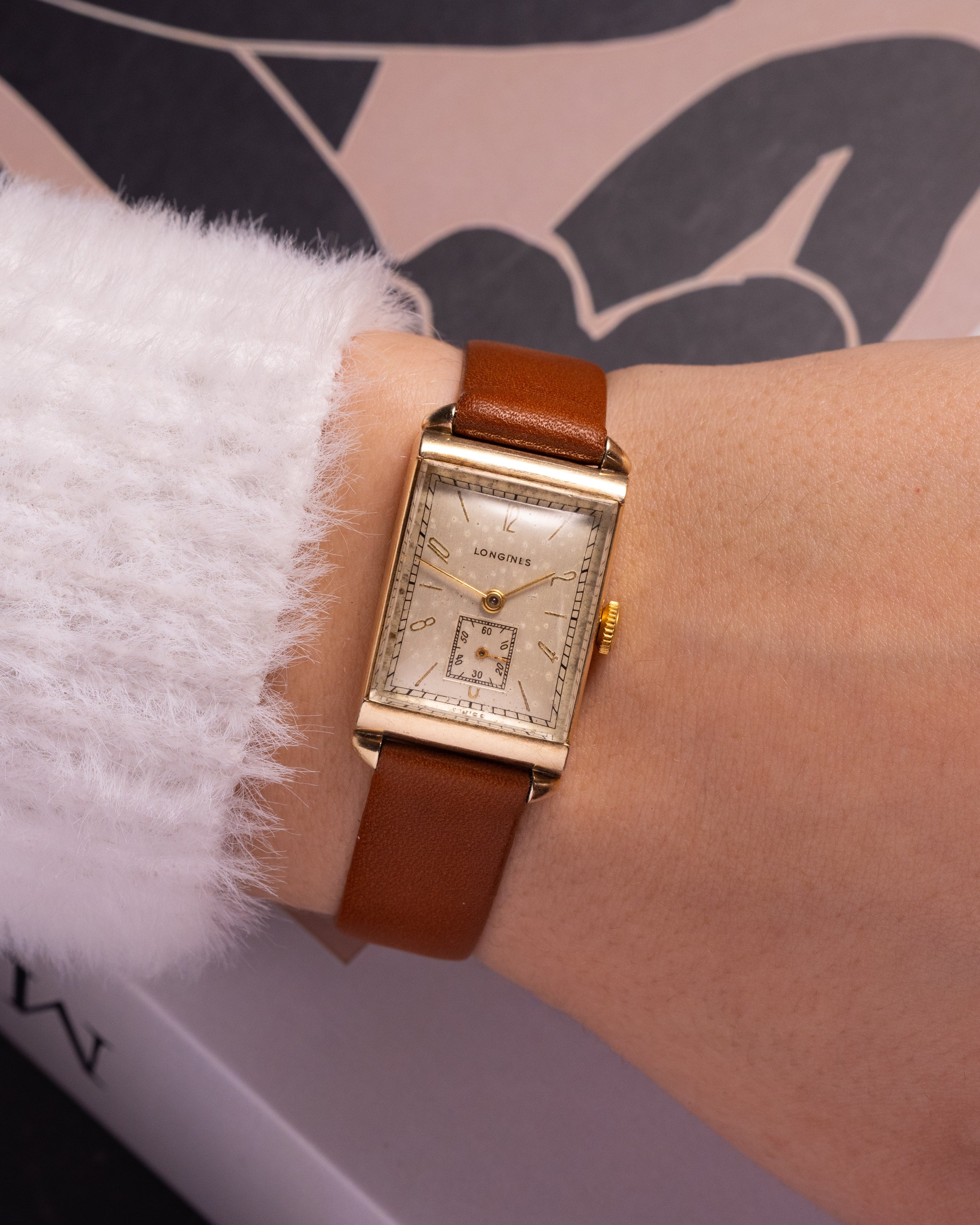 Vintage watch Longines Tank, 10k Gold Filled - VintageDuMarko