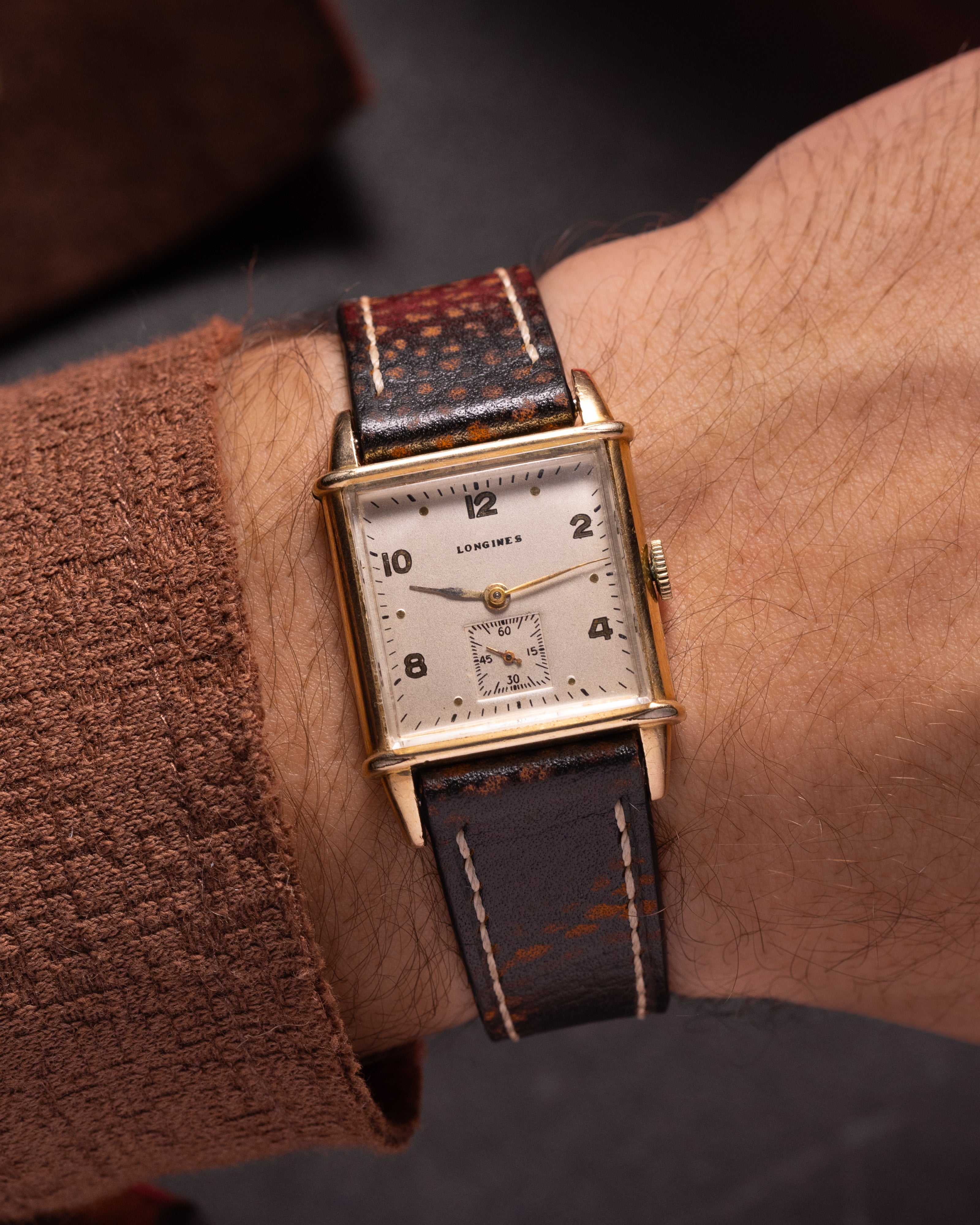 Vintage watch "Longines" Tank, 10k Gold Filled - VintageDuMarko